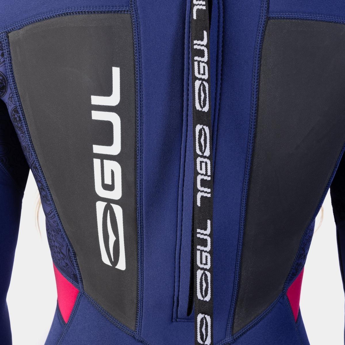 Women's Response Flatlock 3/2mm Wetsuit - Navy - Image 6