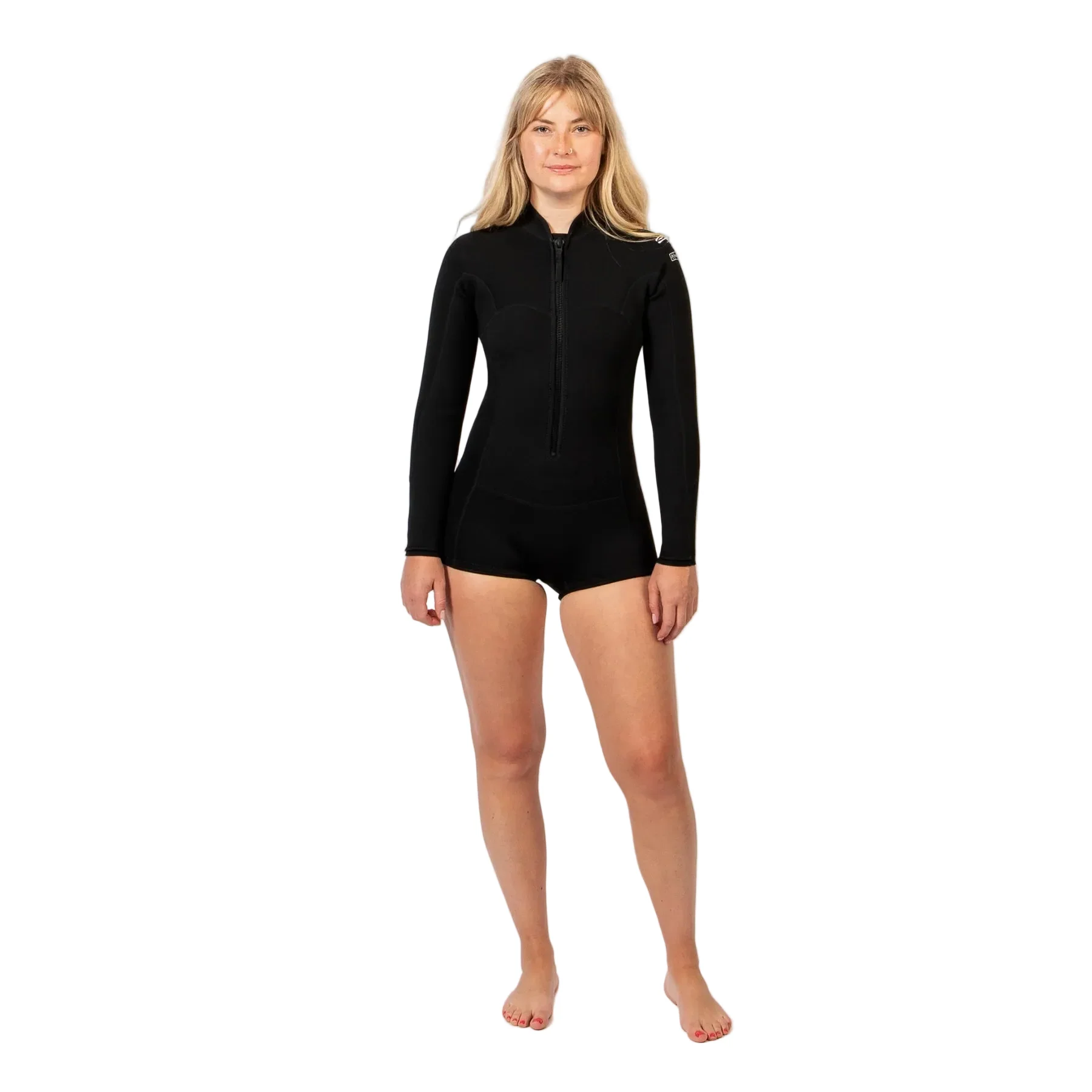 Women's Luna7 2mm Yulex Springsuit - Black