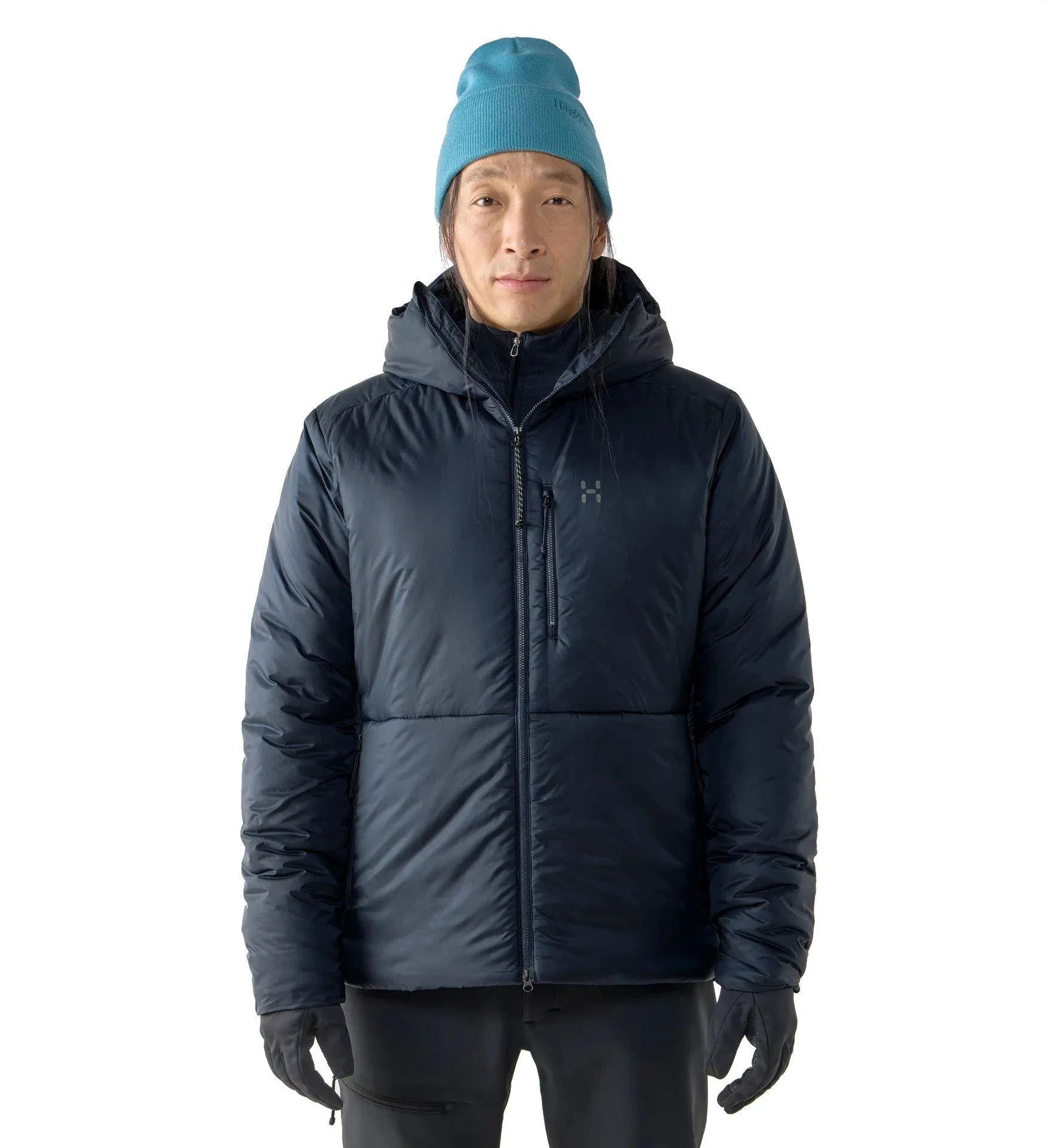 Men's Breeze Mimic Hooded Jacket - Navy - Image 3