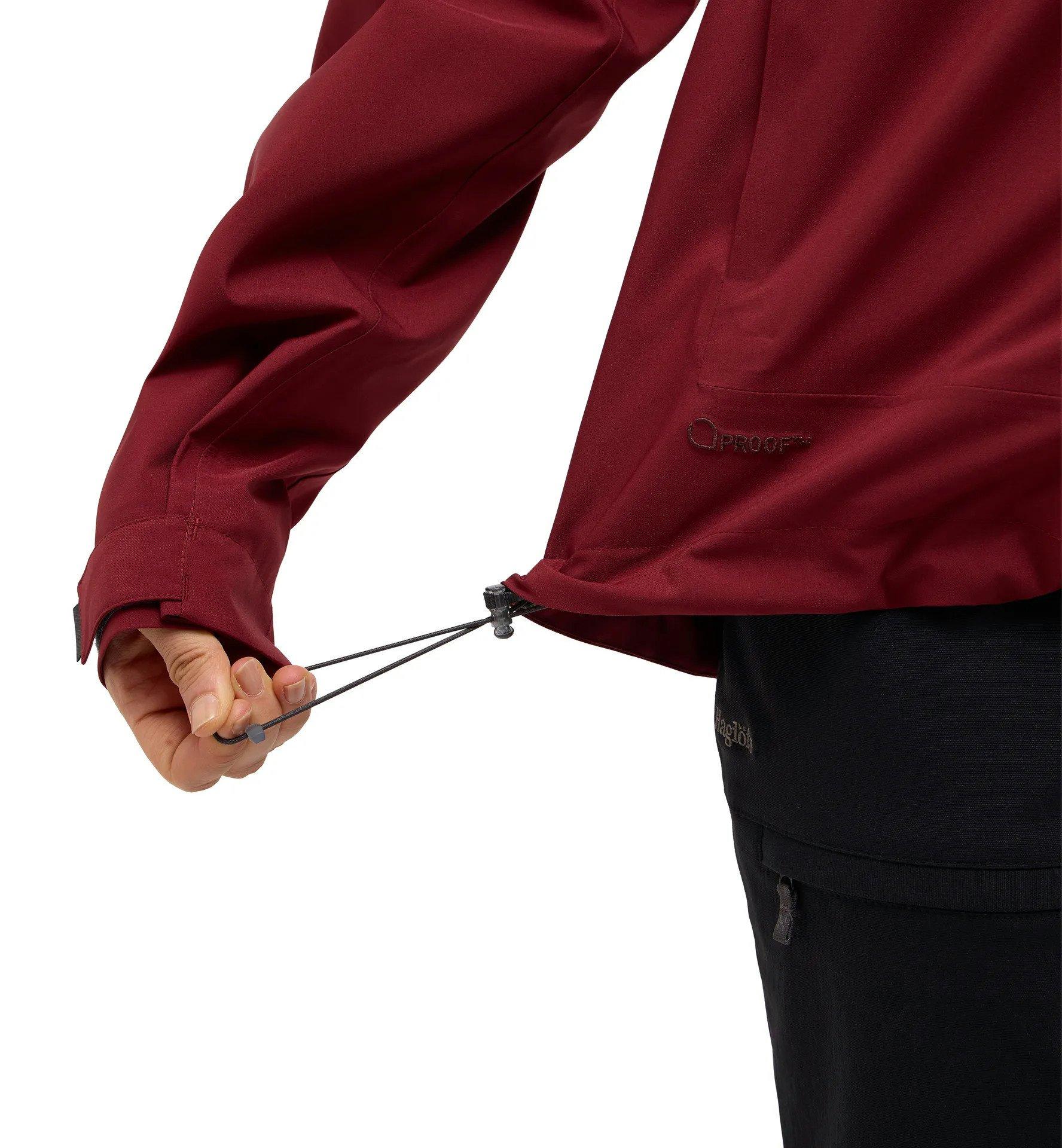 Women's Breeze Proof Jacket - Red - Image 8