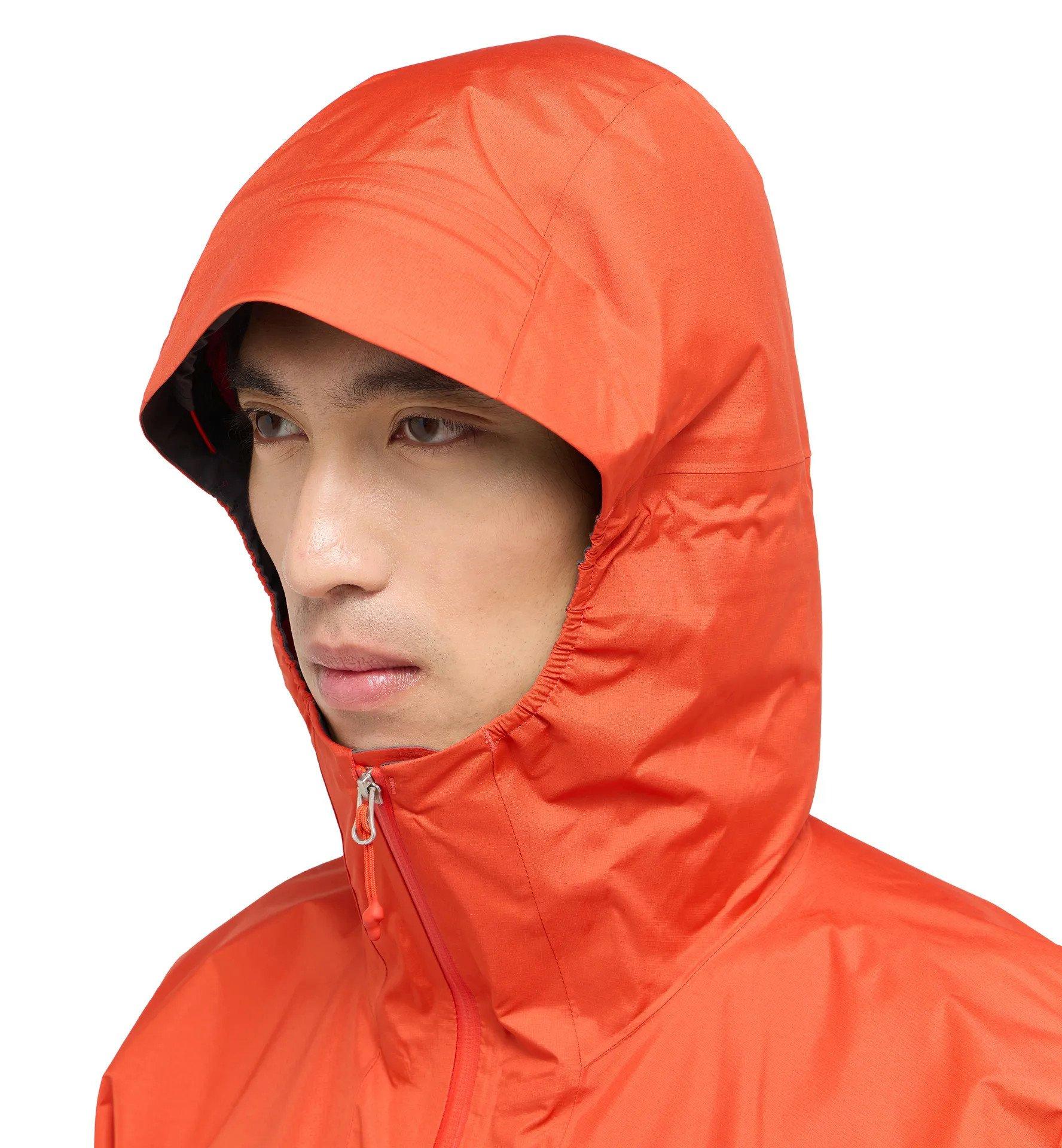 Men's LIM Airak 2.5L Waterproof Jacket - Orange - Image 4