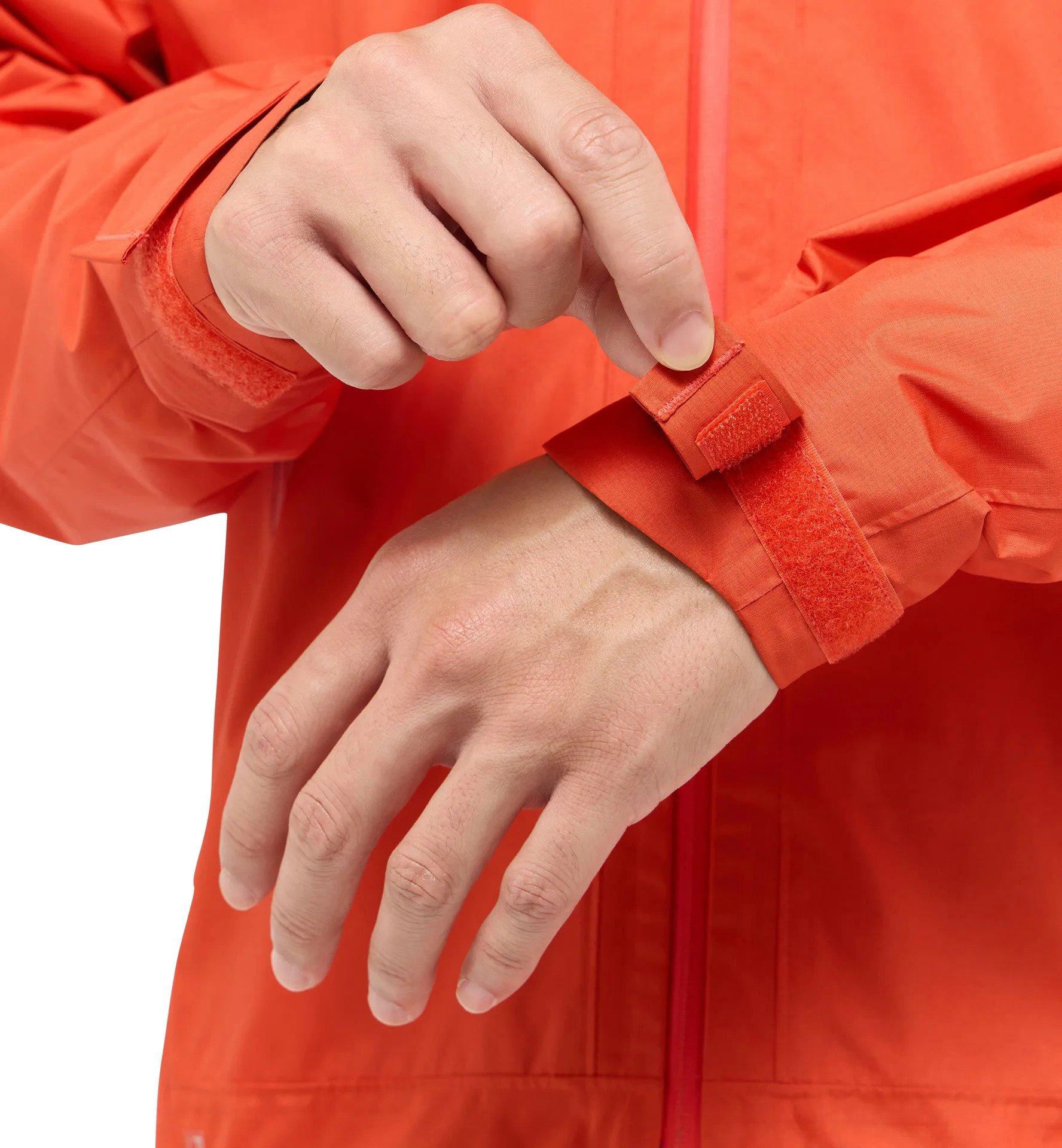 Men's LIM Airak 2.5L Waterproof Jacket - Orange - Image 8