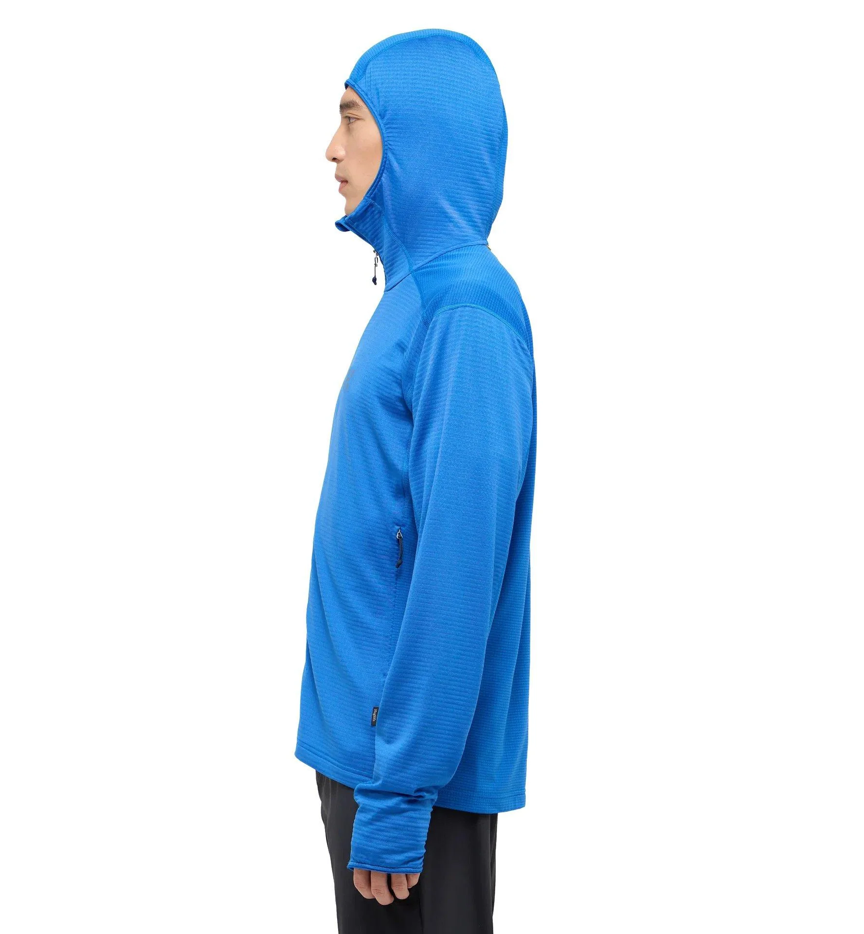 Men's LIM Mid Multi II Hooded Fleece - Blue - Image 7