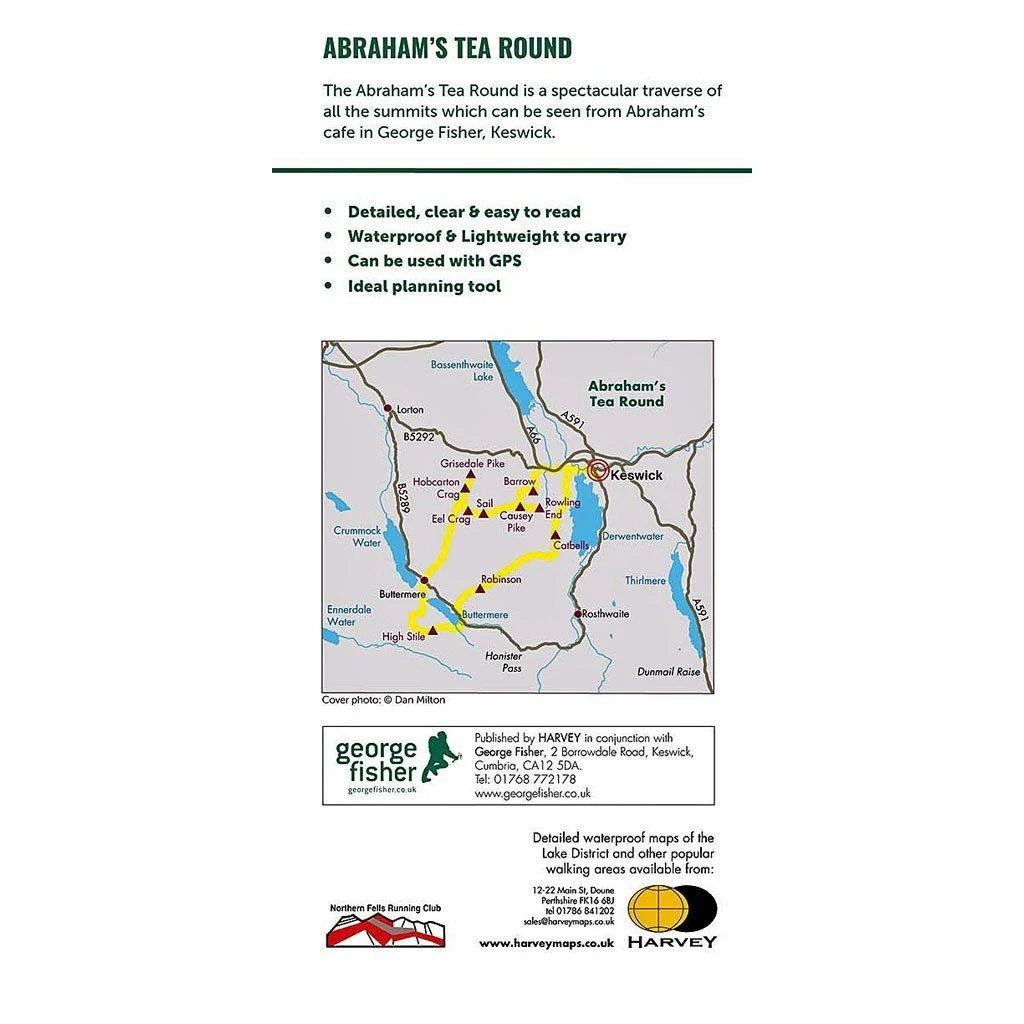 Abrahams Tea Round Map 1:40K - Image 3
