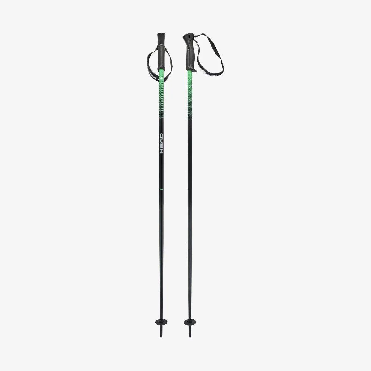 Men's Frontside Ski Pole - Black / Green