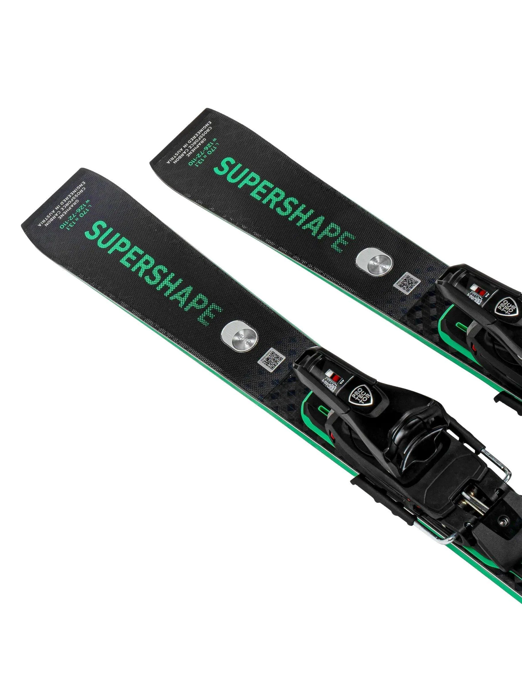 Supershape e-Magnum with PRD12 Binding - Black / Green - Image 4