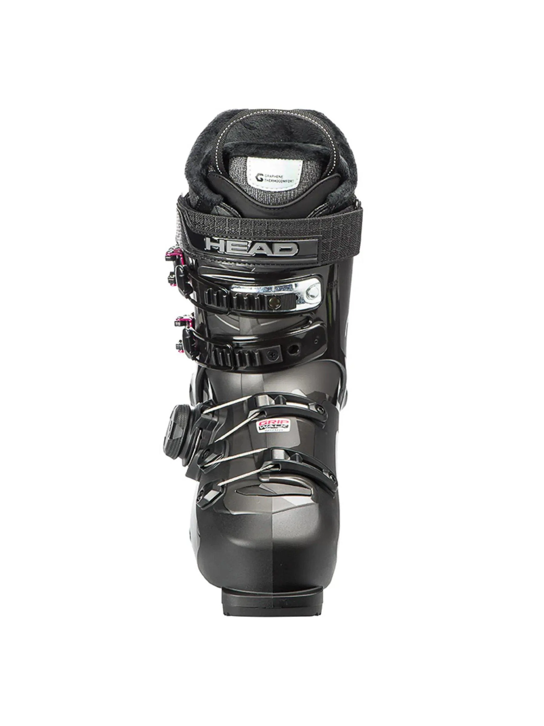 Women's Edge 95 HV GW BOA Ski Boot - Black / Fuchsia - Image 2