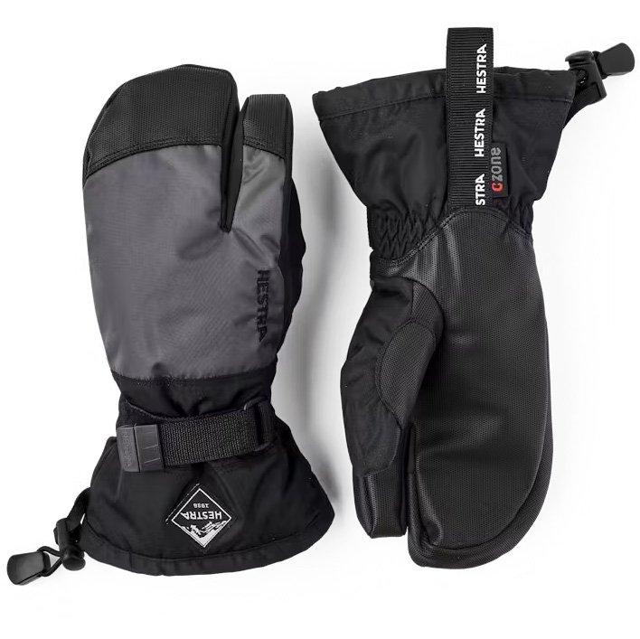 Kids' Gauntlet Czone 3 Finger Gloves - Grey