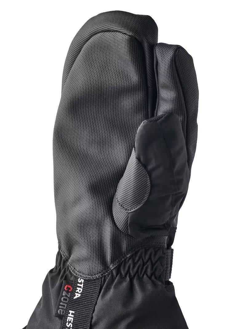 Kids' Gauntlet Czone 3 Finger Gloves - Grey - Image 4