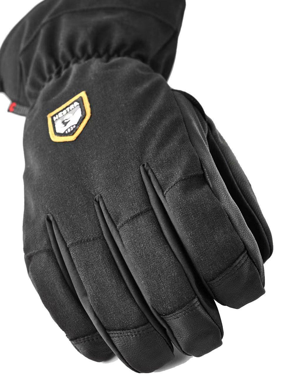 Men's CZone Mountain Ski Gloves - Black - Image 2