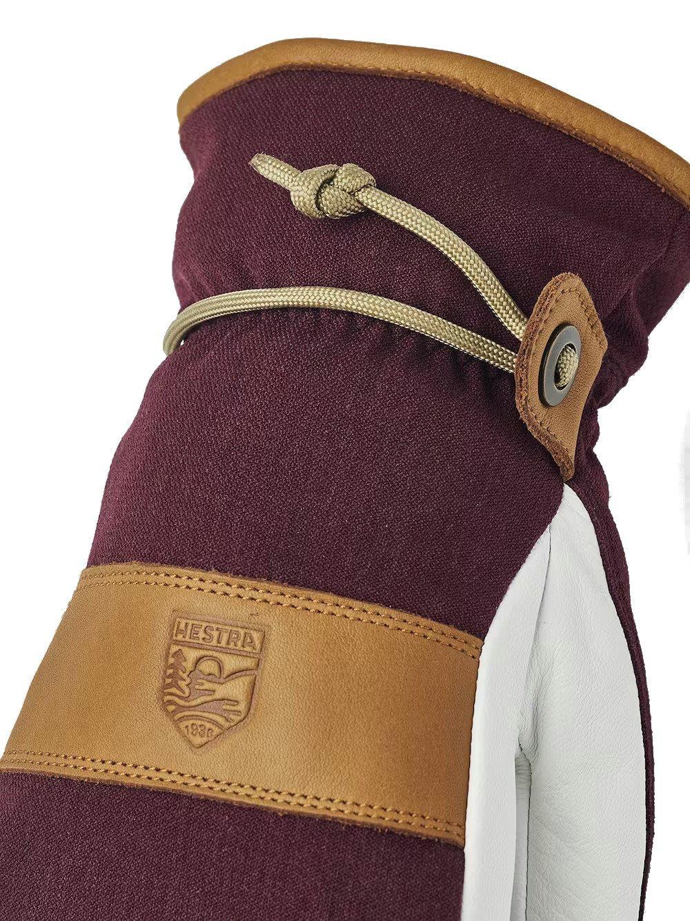 Women's Voss C-Zone Mitts - Bordeaux Red - Image 2