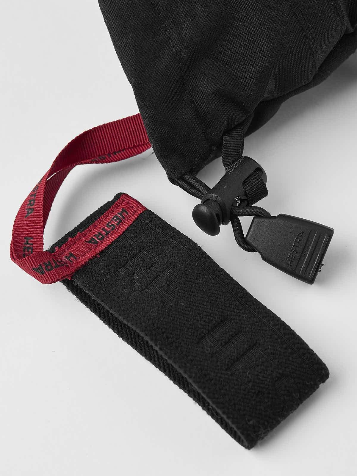 Women's Heli Ski 3 Finger Glove - Black - Image 5