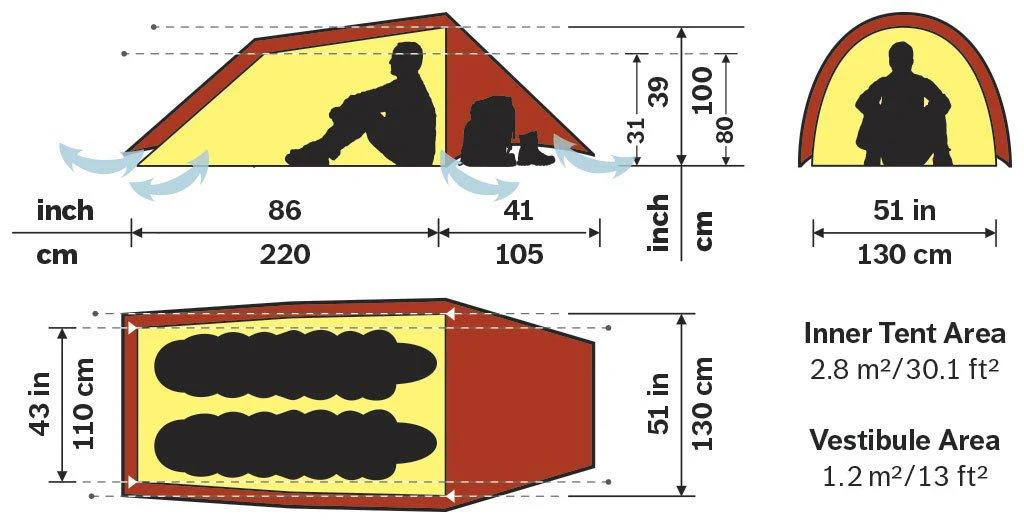Anjan 2 | Two Person Tent - Image 3