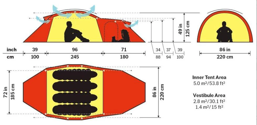 Saitaris | Four Person Tent - Image 2