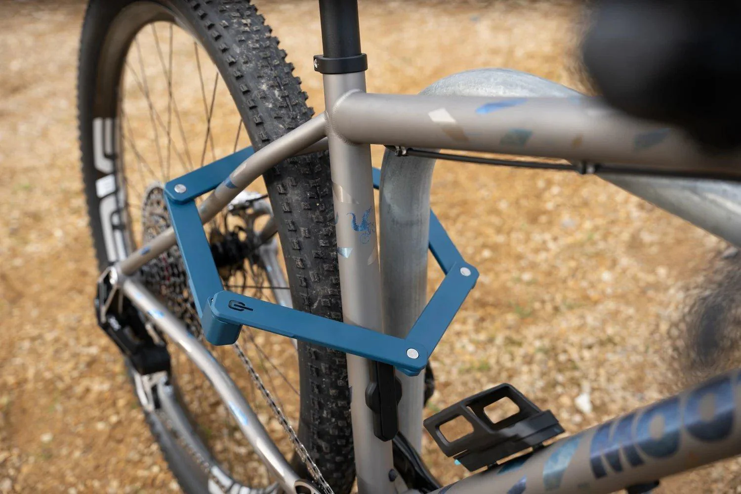 Switch Folding Bike Lock - Blue - Image 5