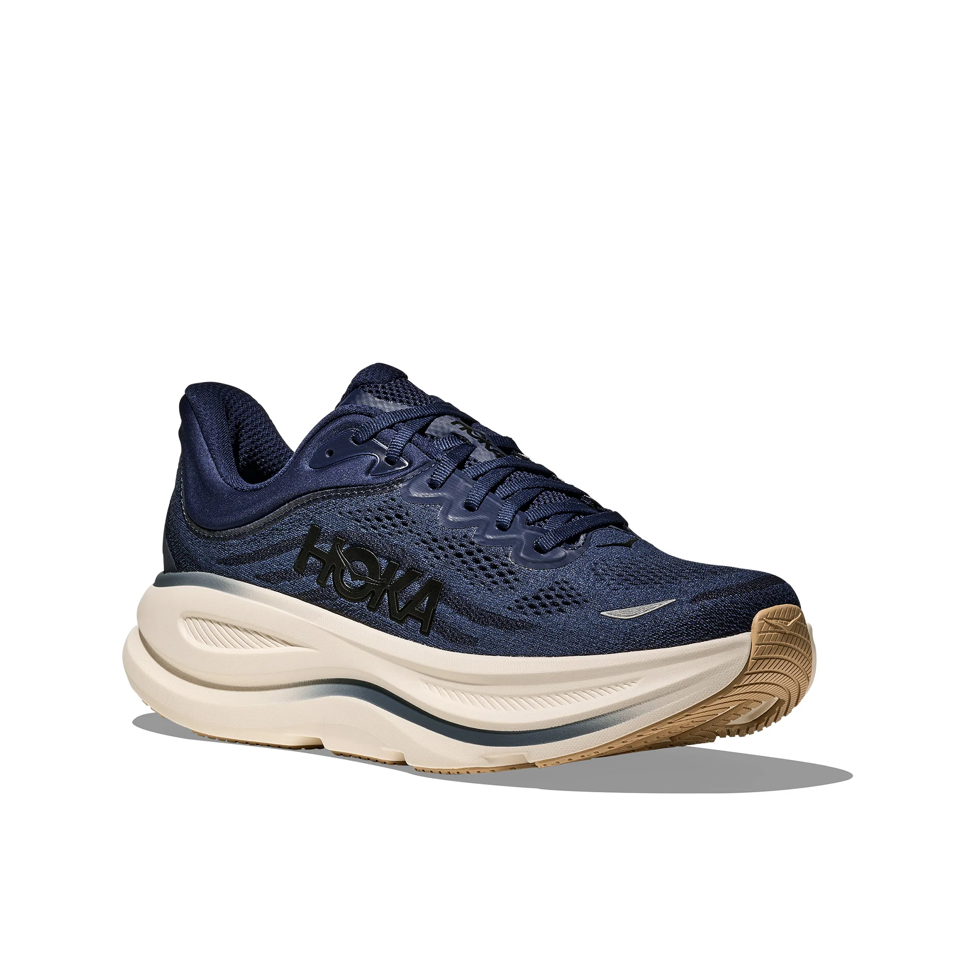 Men's Bondi 9 Road Running Shoes - Blue - Image 3