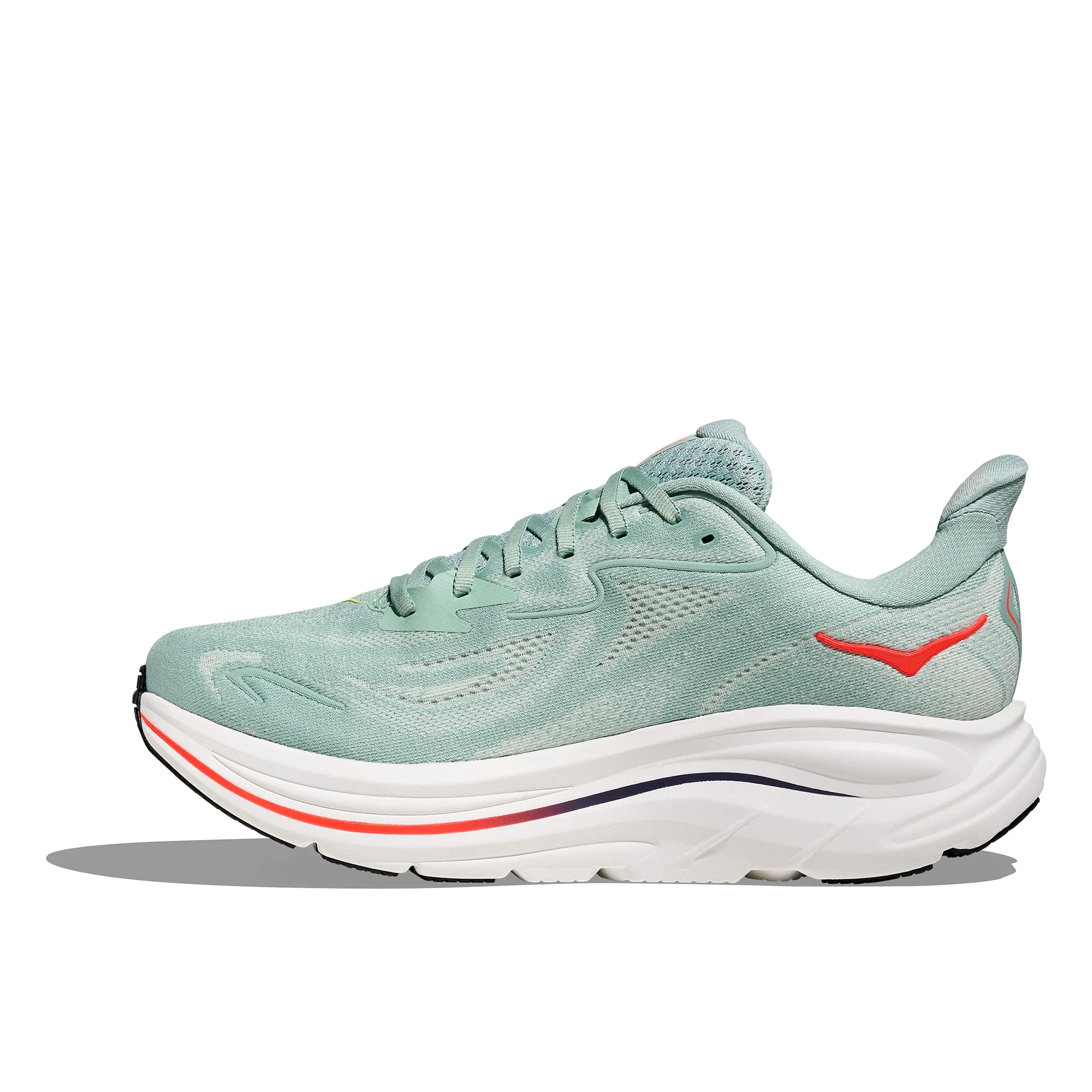 Men's Clifton 10 Road Running Shoes - Green - Image 2