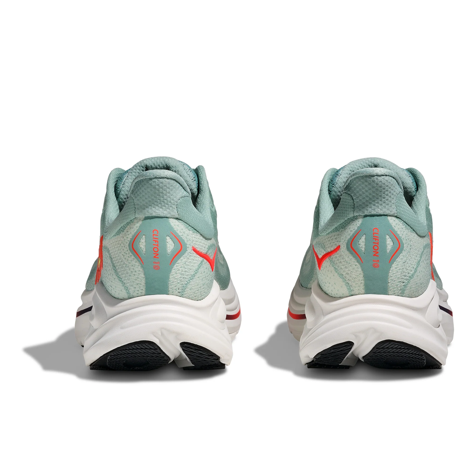 Men's Clifton 10 Road Running Shoes - Green - Image 8