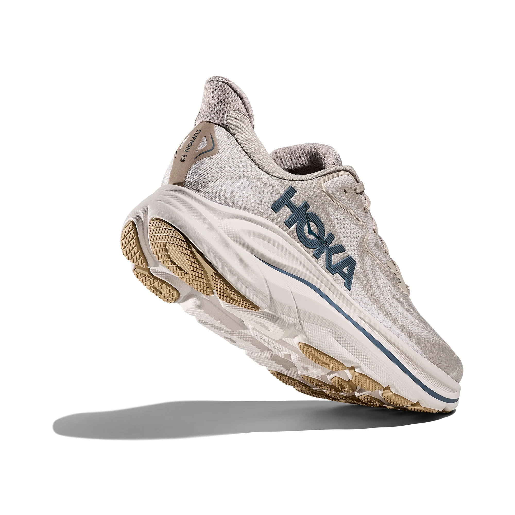 Men's Clifton 10 Road Running Shoes - Grey - Image 7