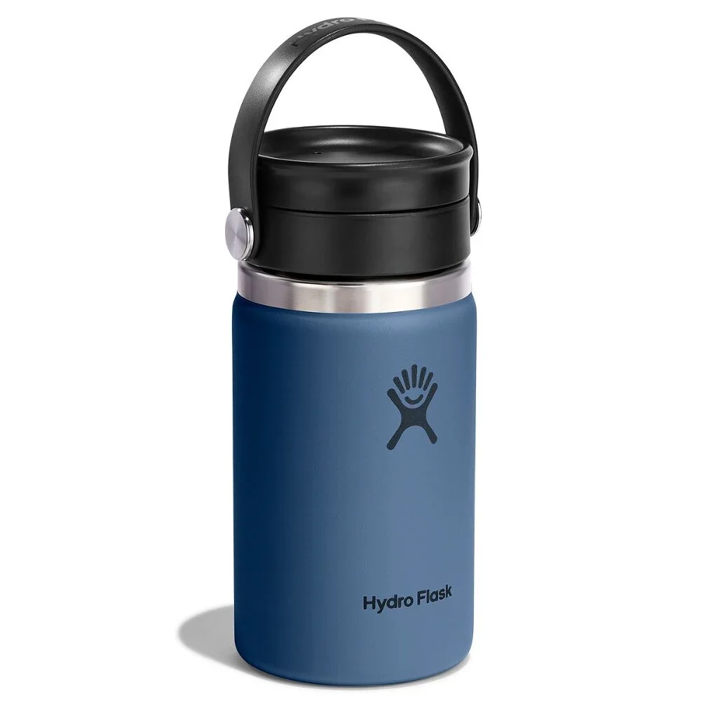 12oz Wide Mouth Flex Coffee Flask - Blue - Image 2