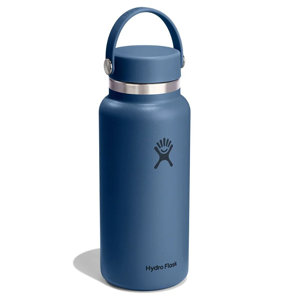 32oz Wide Mouth Hydro Flask - Blue - Image 3