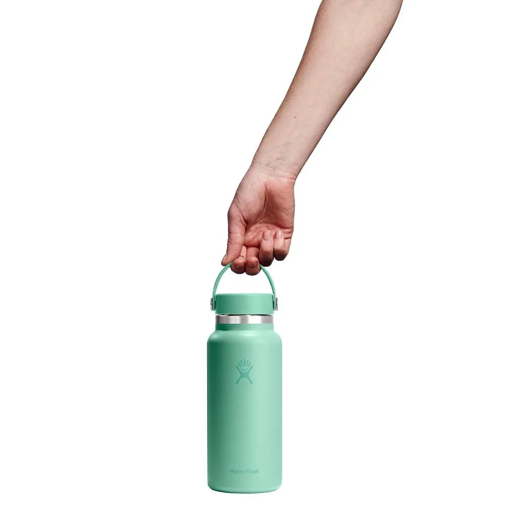 32oz Wide Mouth Hydro Flask - Green - Image 3