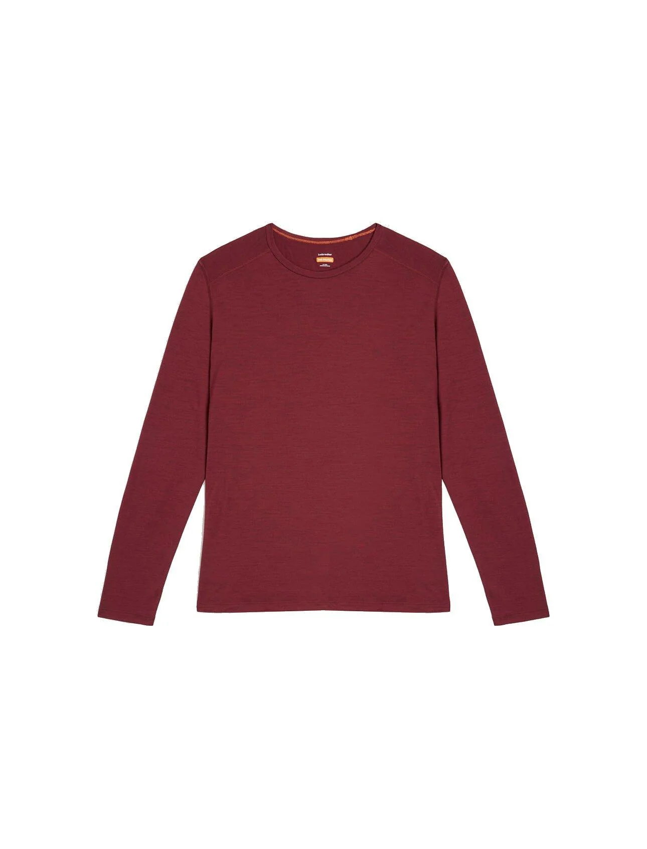Men's 200 Oasis Long Sleeve Crewe - Red