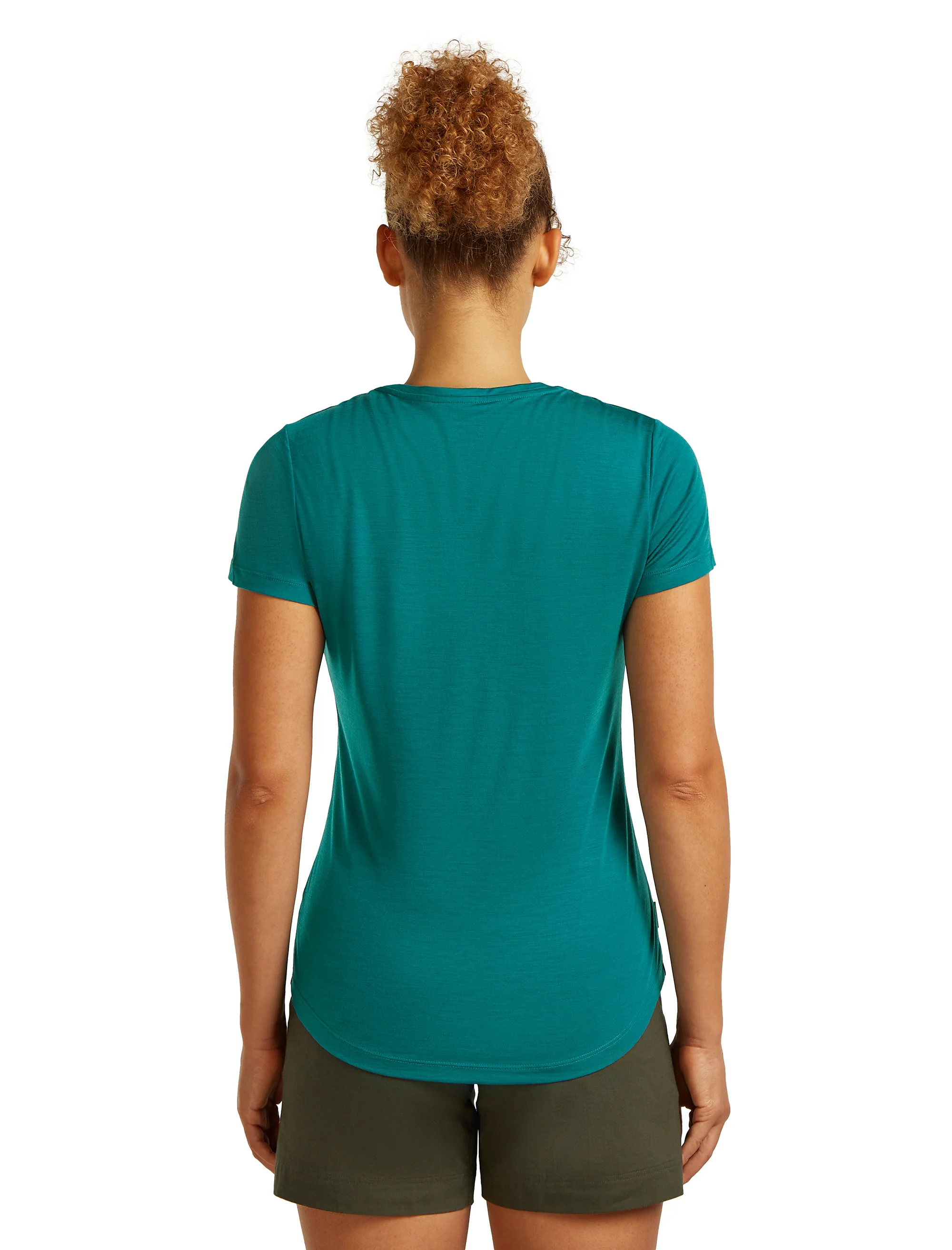 Women's Merino 125 Sphere Scoop T-Shirt - Green - Image 3