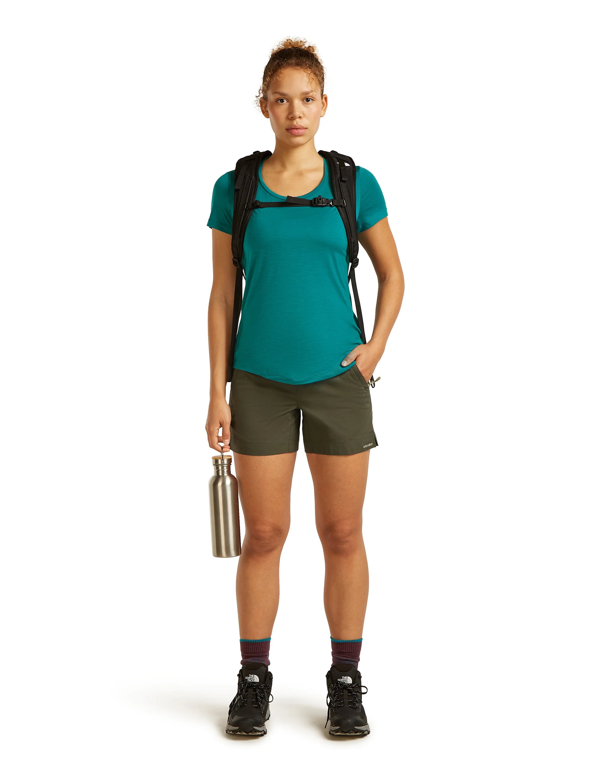 Women's Merino 125 Sphere Scoop T-Shirt - Green - Image 6