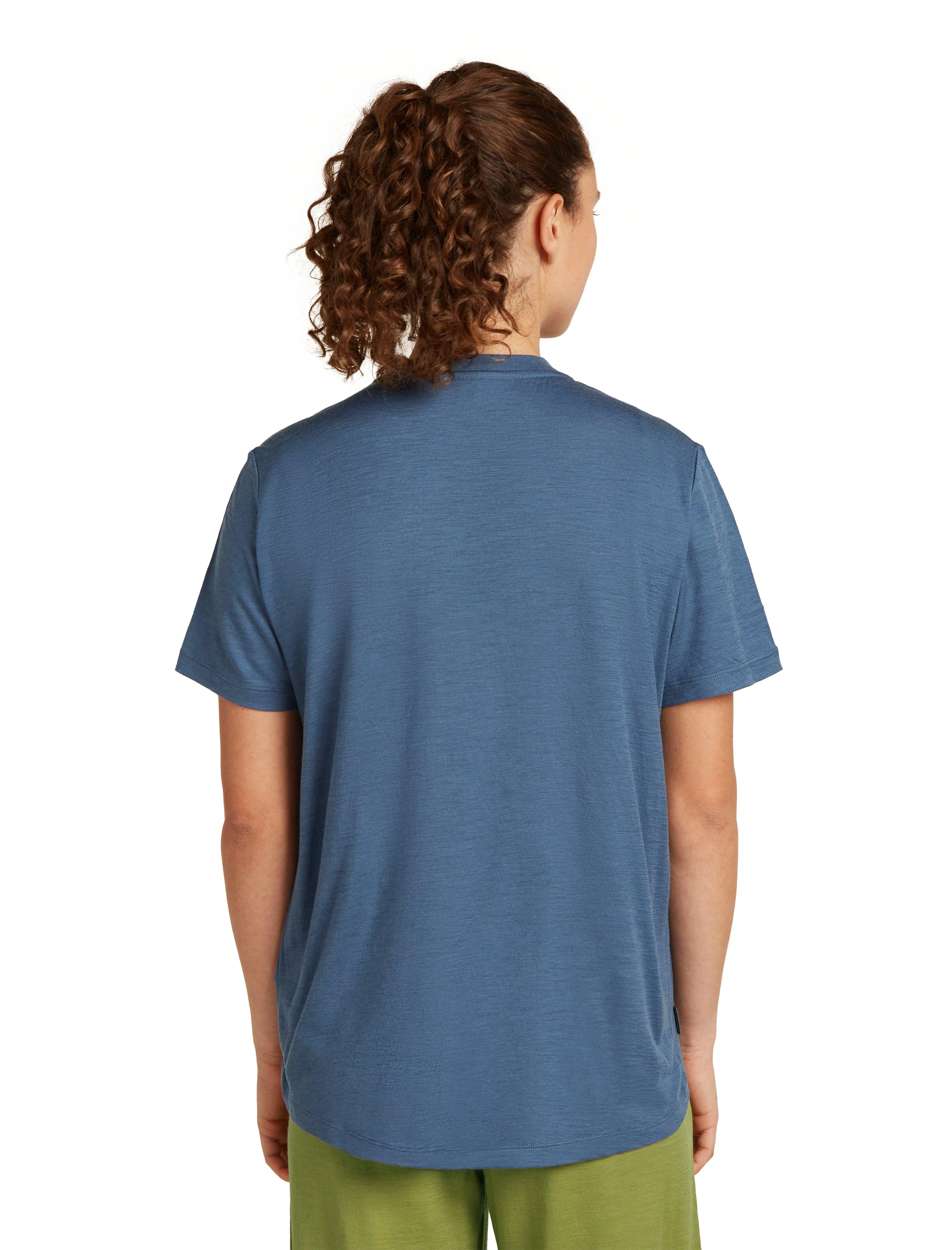 Women's Merino 150 Tech Lite Relaxed T-Shirt - Blue - Image 3