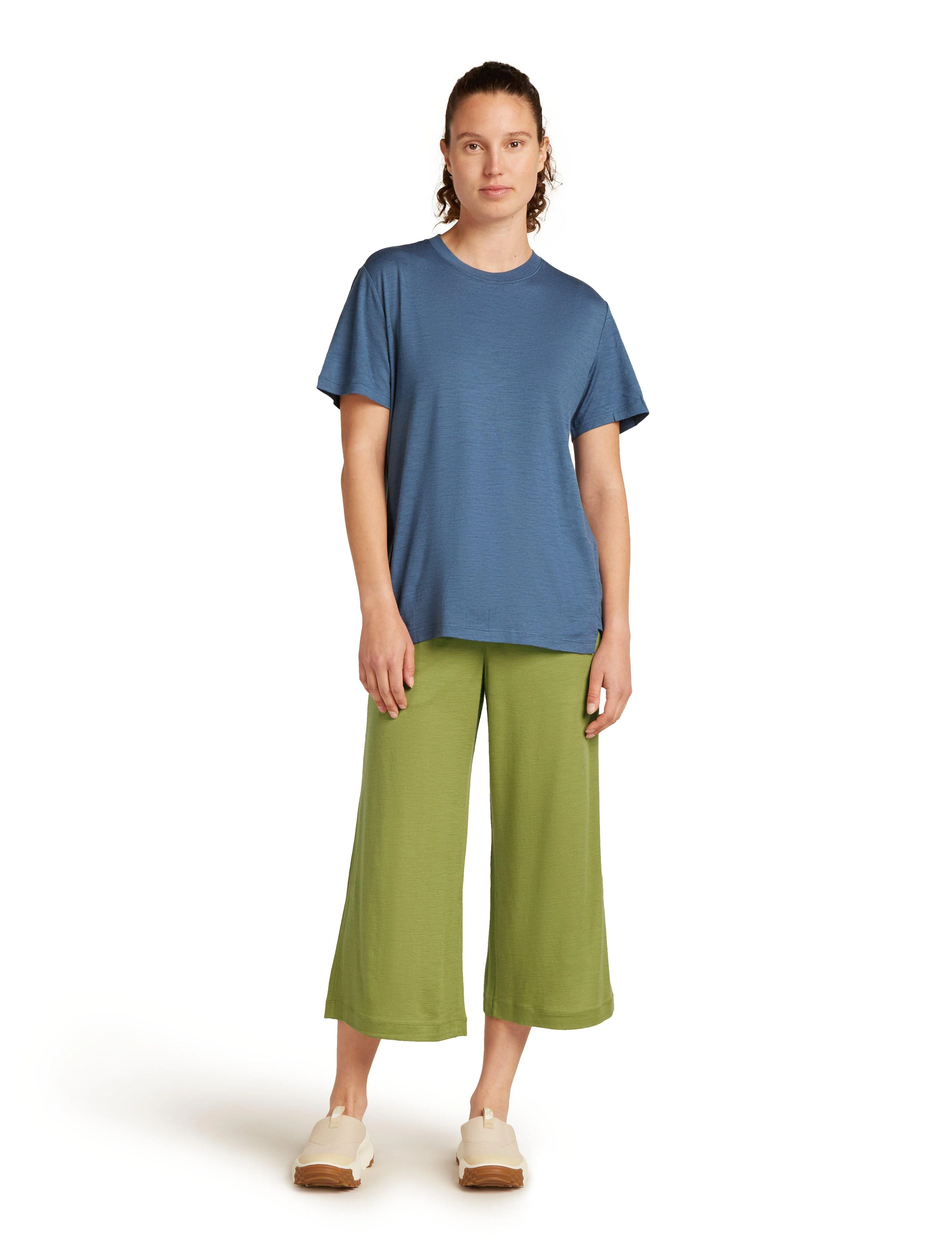 Women's Merino 150 Tech Lite Relaxed T-Shirt - Blue - Image 4