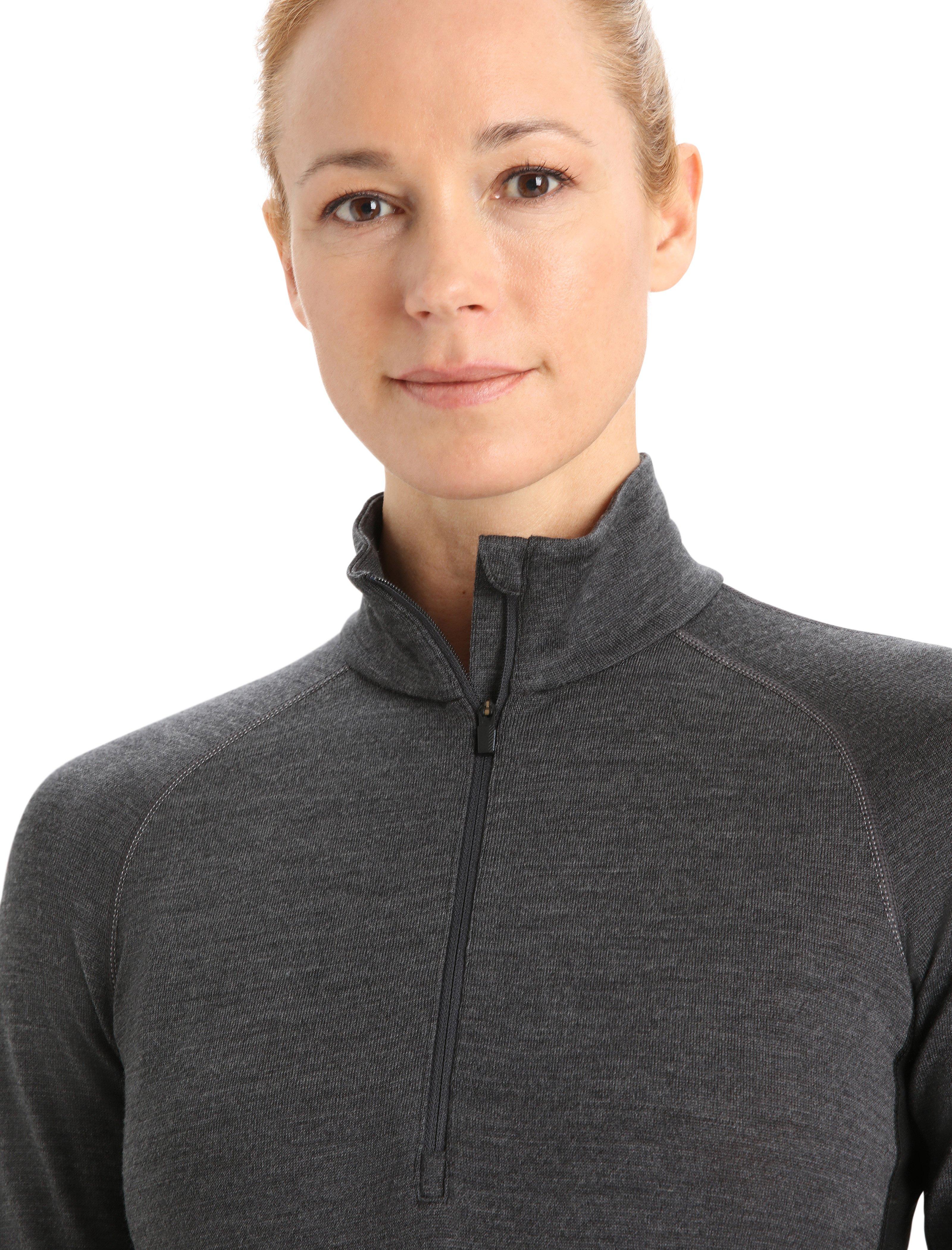 Women's 260 Zoneknit LS Half Zip - Grey - Image 6