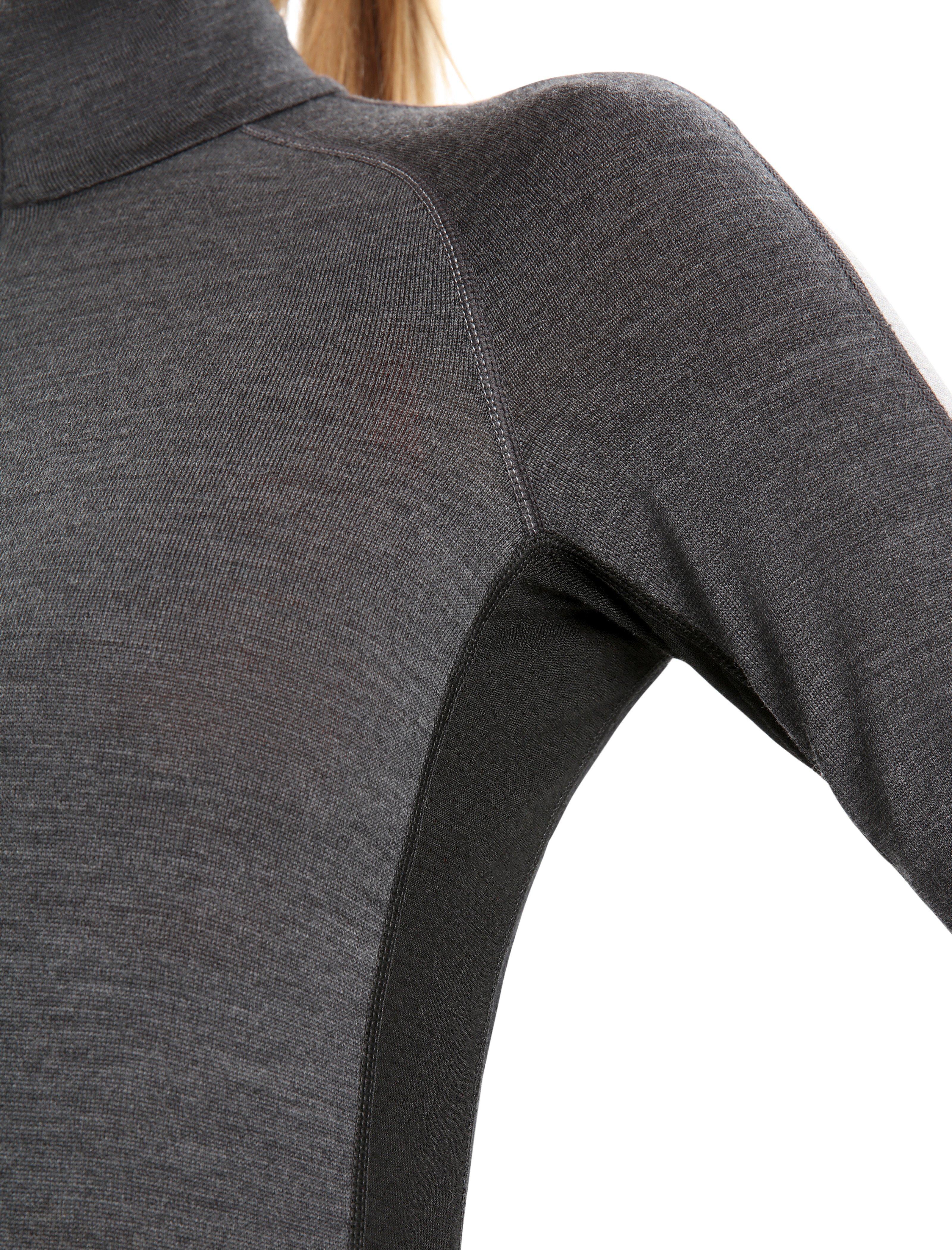 Women's 260 Zoneknit LS Half Zip - Grey - Image 8