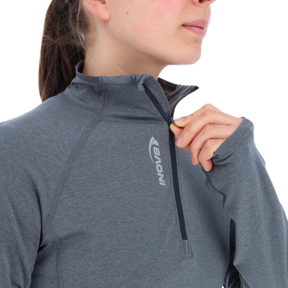Women's Active 1/2 Zip Fleece - Grey - Image 3