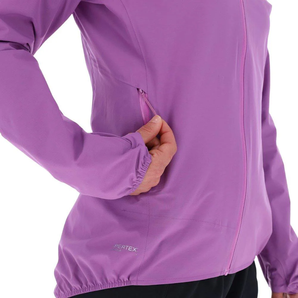 Women's Stormshell Waterproof Jacket - Purple - Image 6