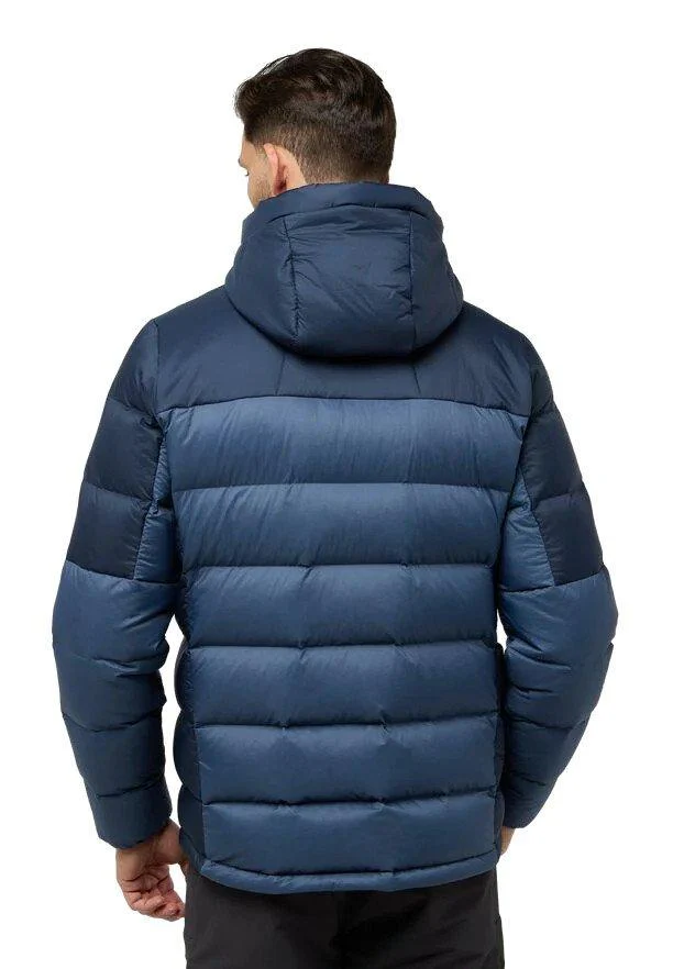 Men's Nebelhorn Down Hoody - Blue - Image 4