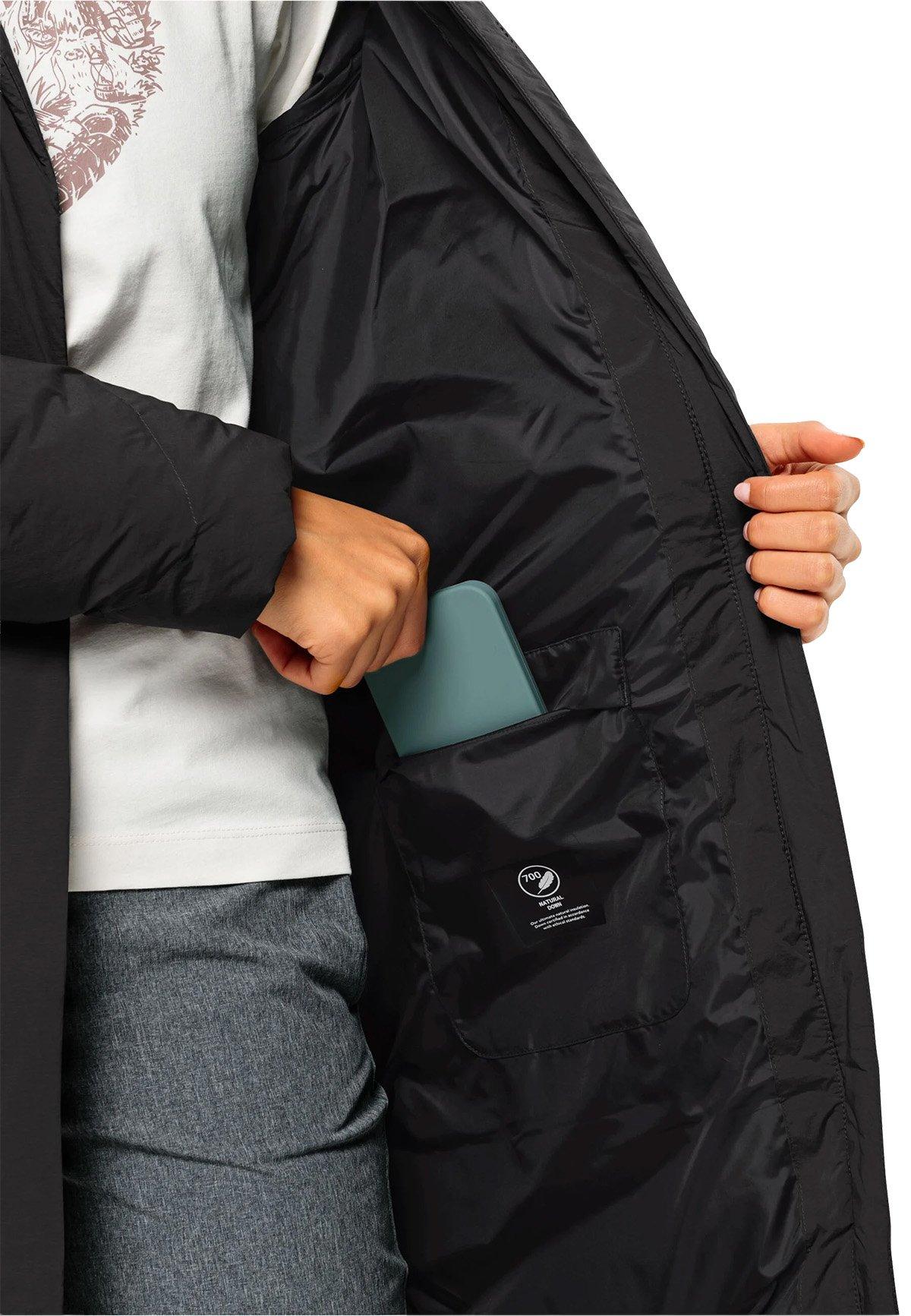 Women's Marienplatz Coat - Black - Image 7