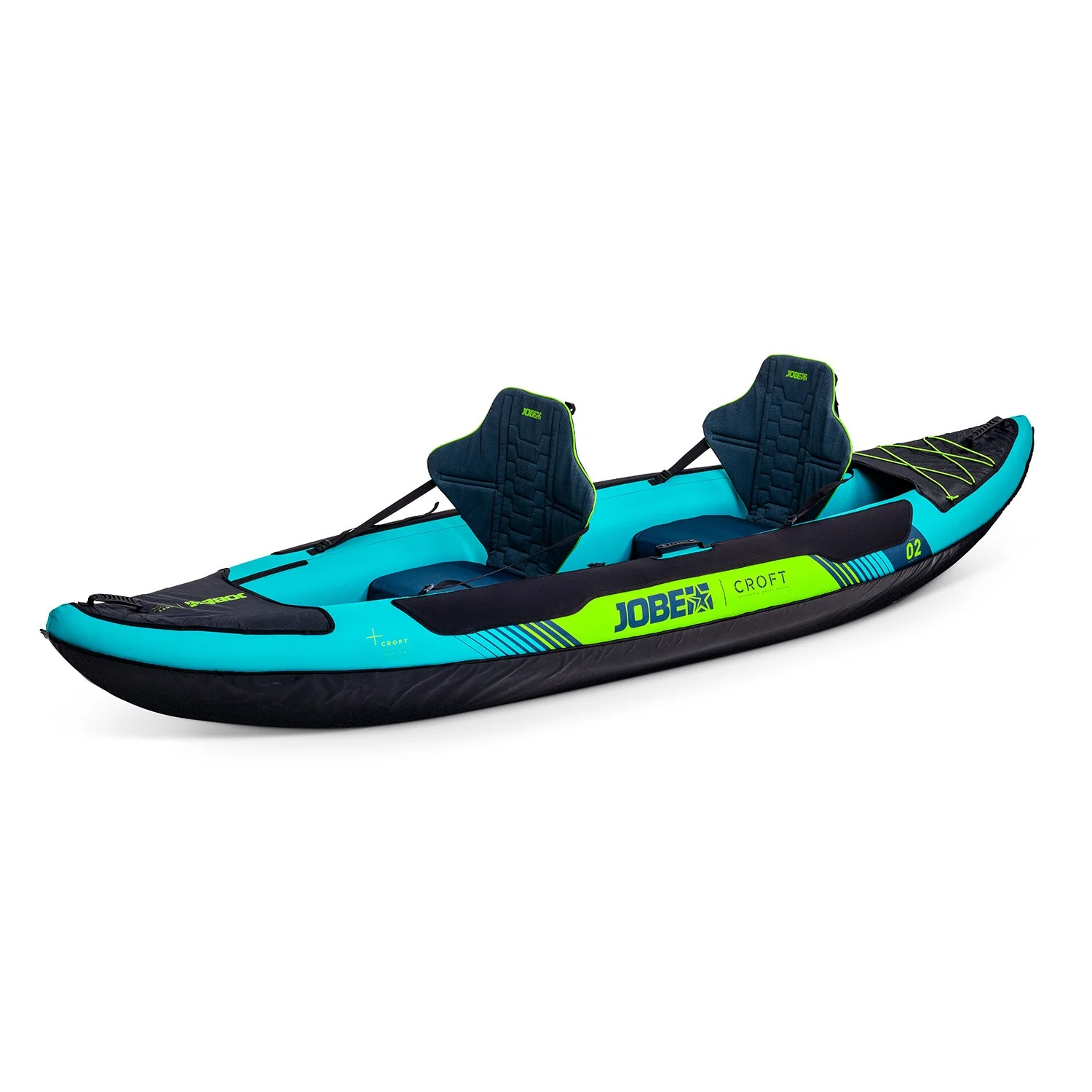 Croft 340 Inflatable Kayak - Blue - Image 9