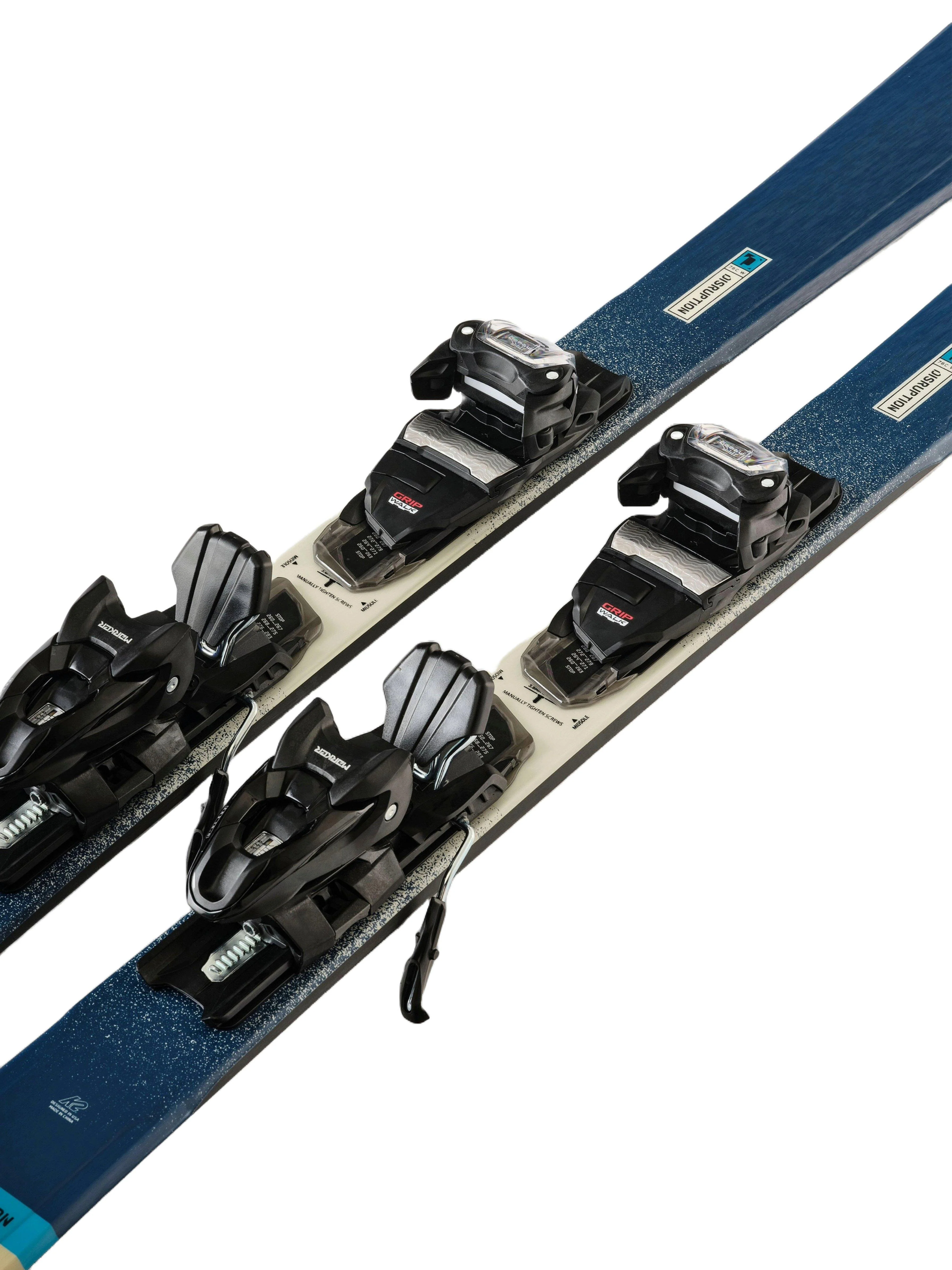 Women's Disruption 76C Skis + ER3 10 Bindings - Blue - Image 4