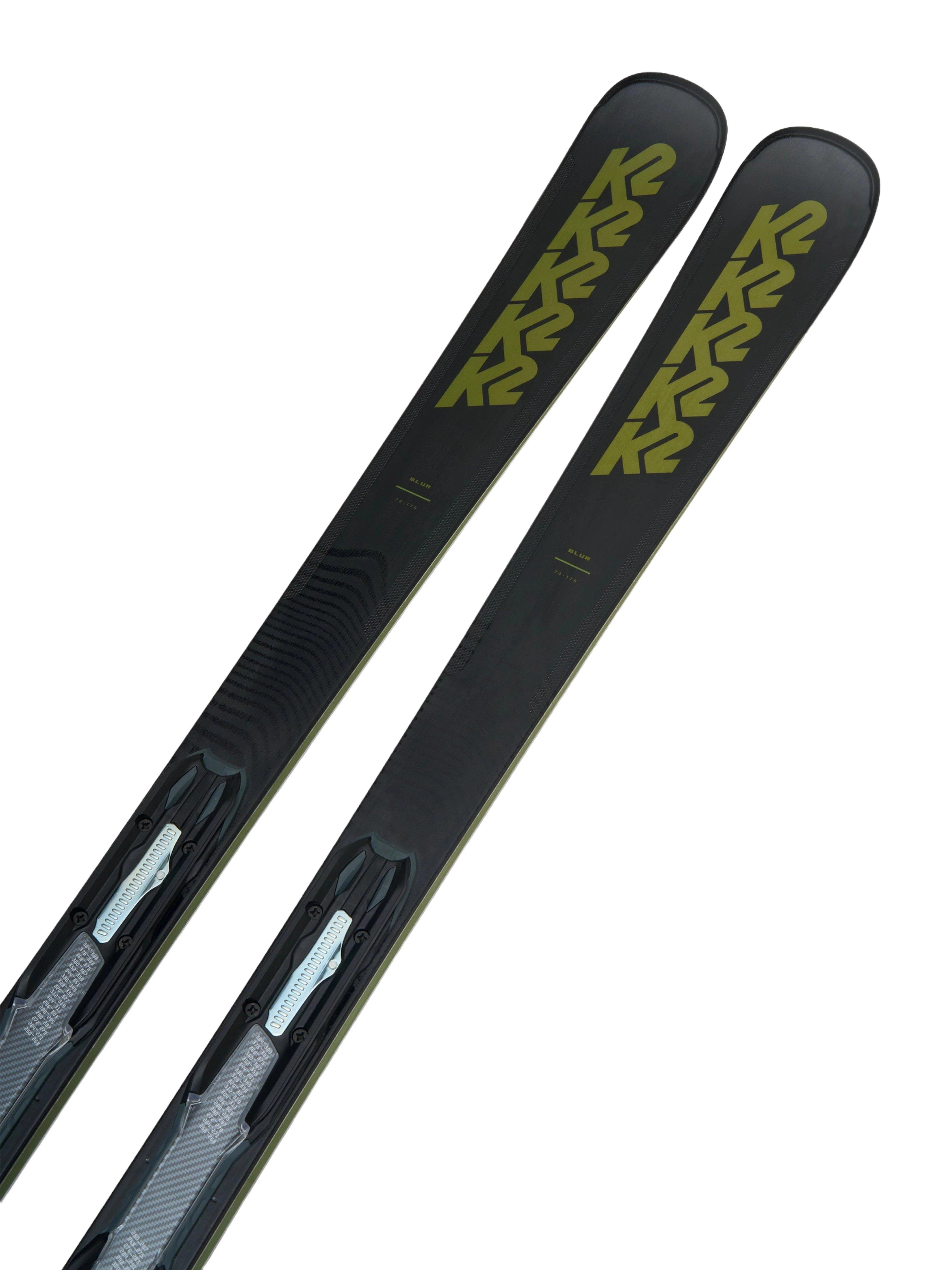 Men's Blur 74 with MXC12 Binding - Black / Green - Image 5