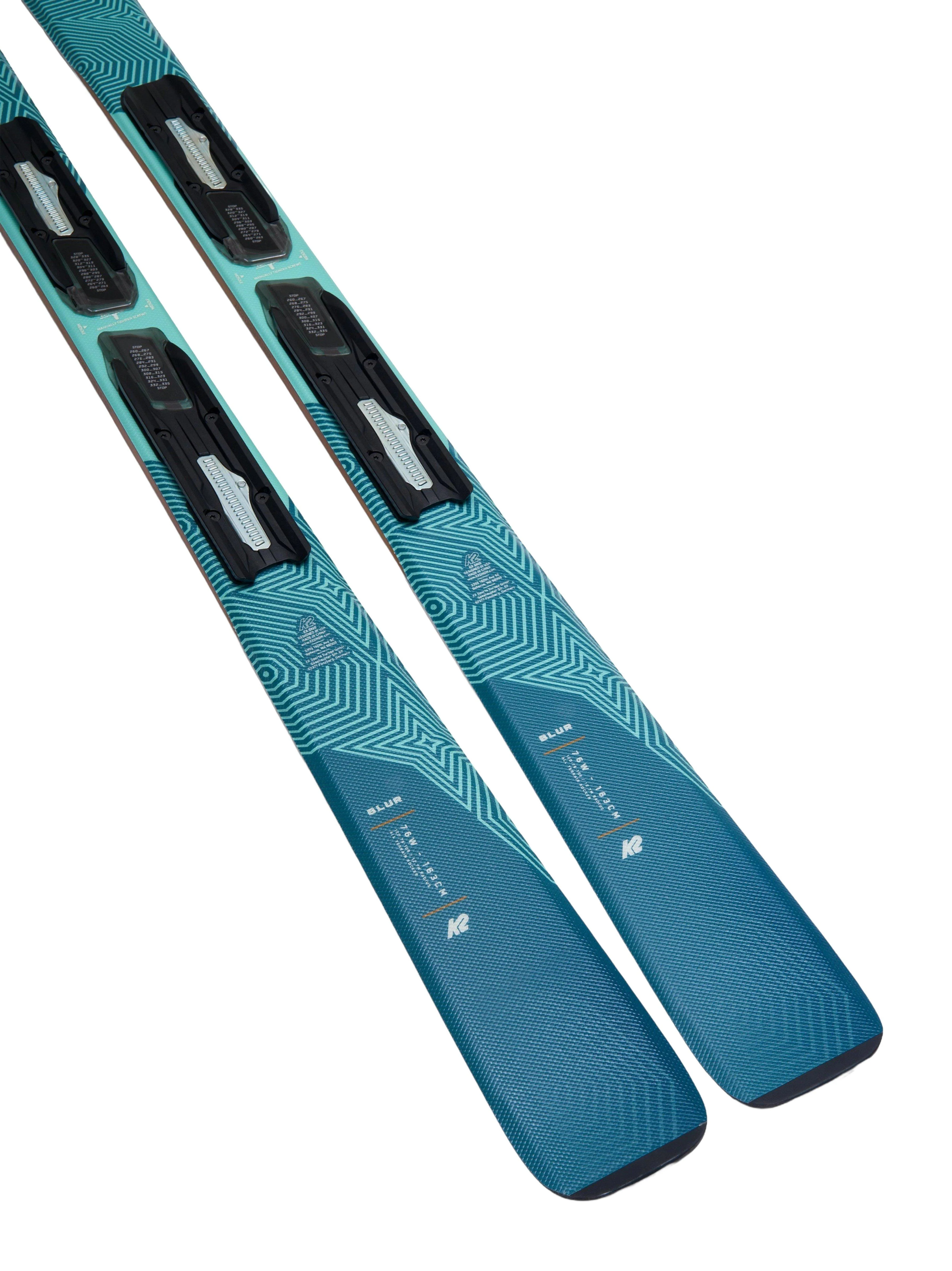 Women's Blur 76 with M3 10 Binding - Green - Image 4