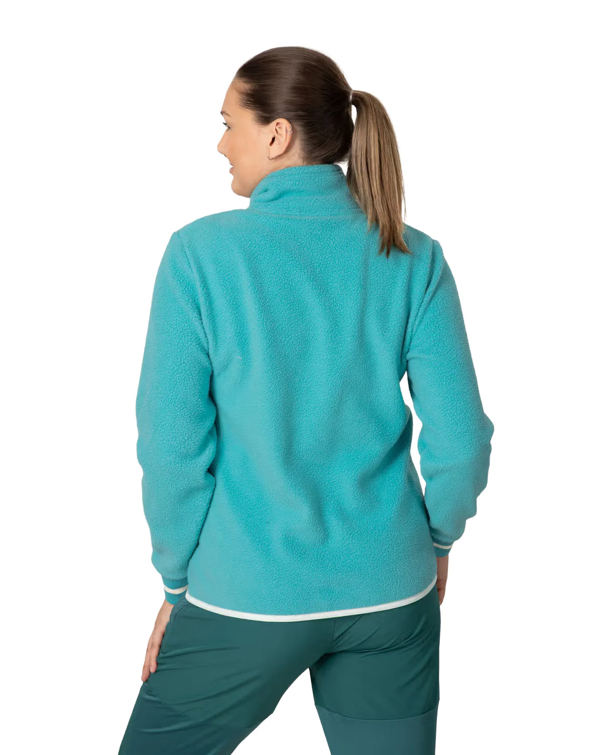 Women's Rothe Full Zip Fleece - Blue - Image 4