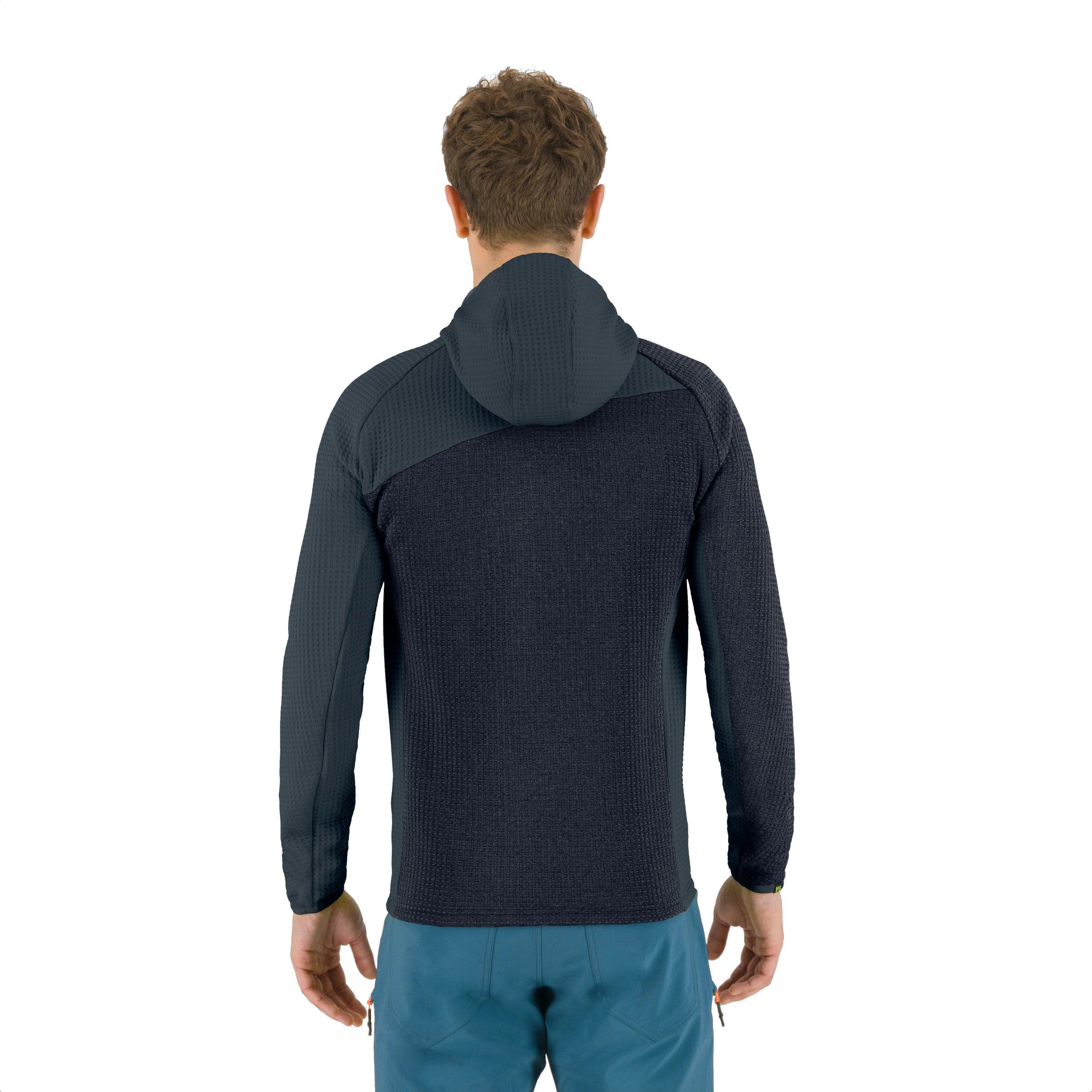 Men's Averau Full Zip Hoodie Fleece - Navy - Image 4