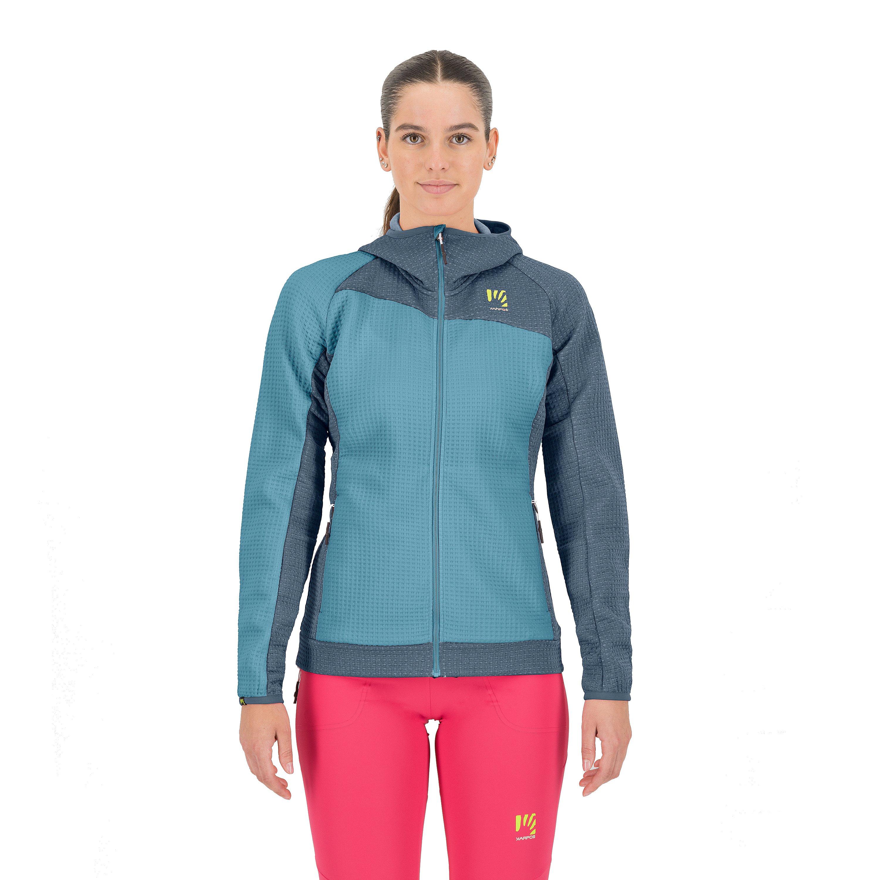 Women's Averau Full Zip Hoodie Fleece - Blue - Image 3