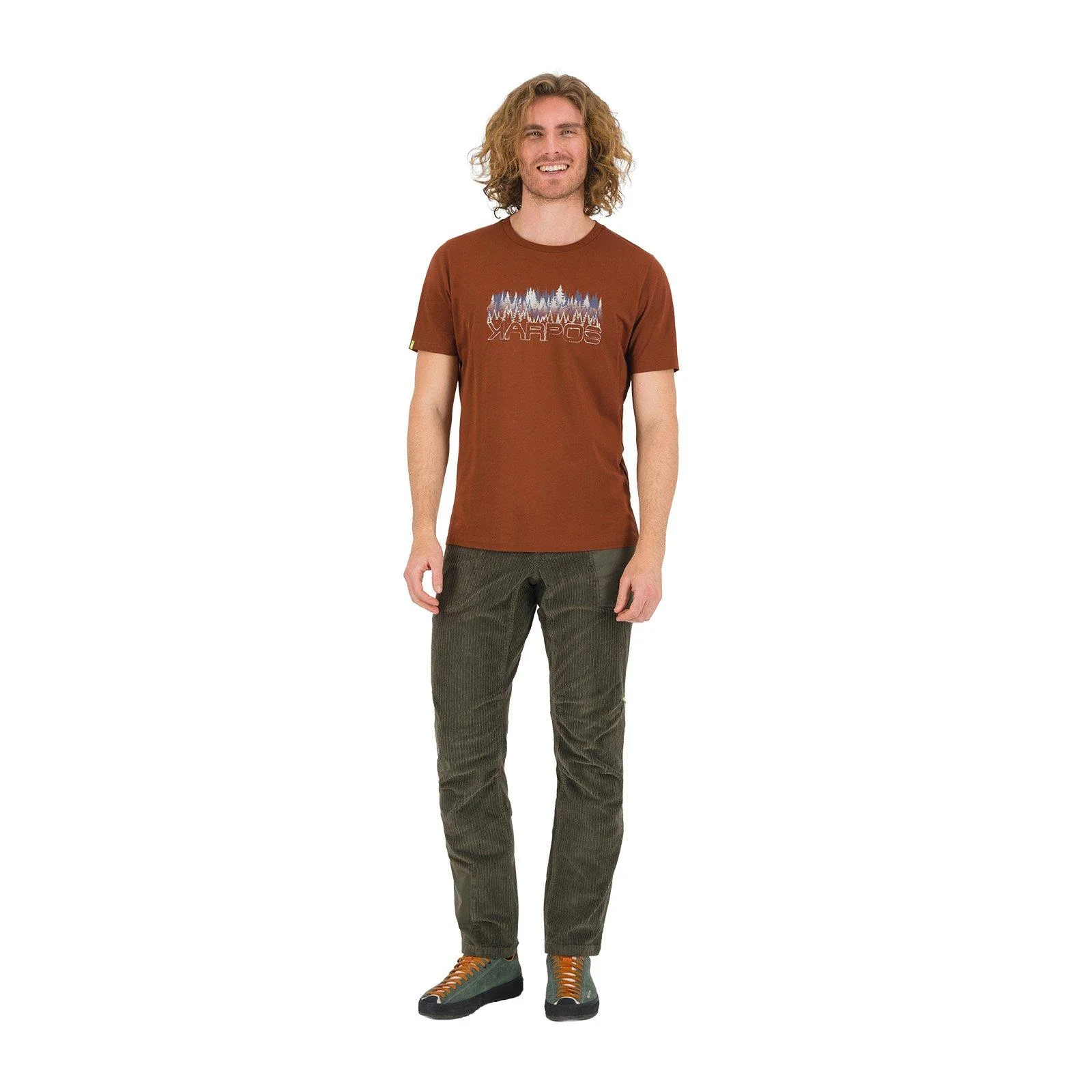 Men's Bosco T-Shirt - Orange - Image 6