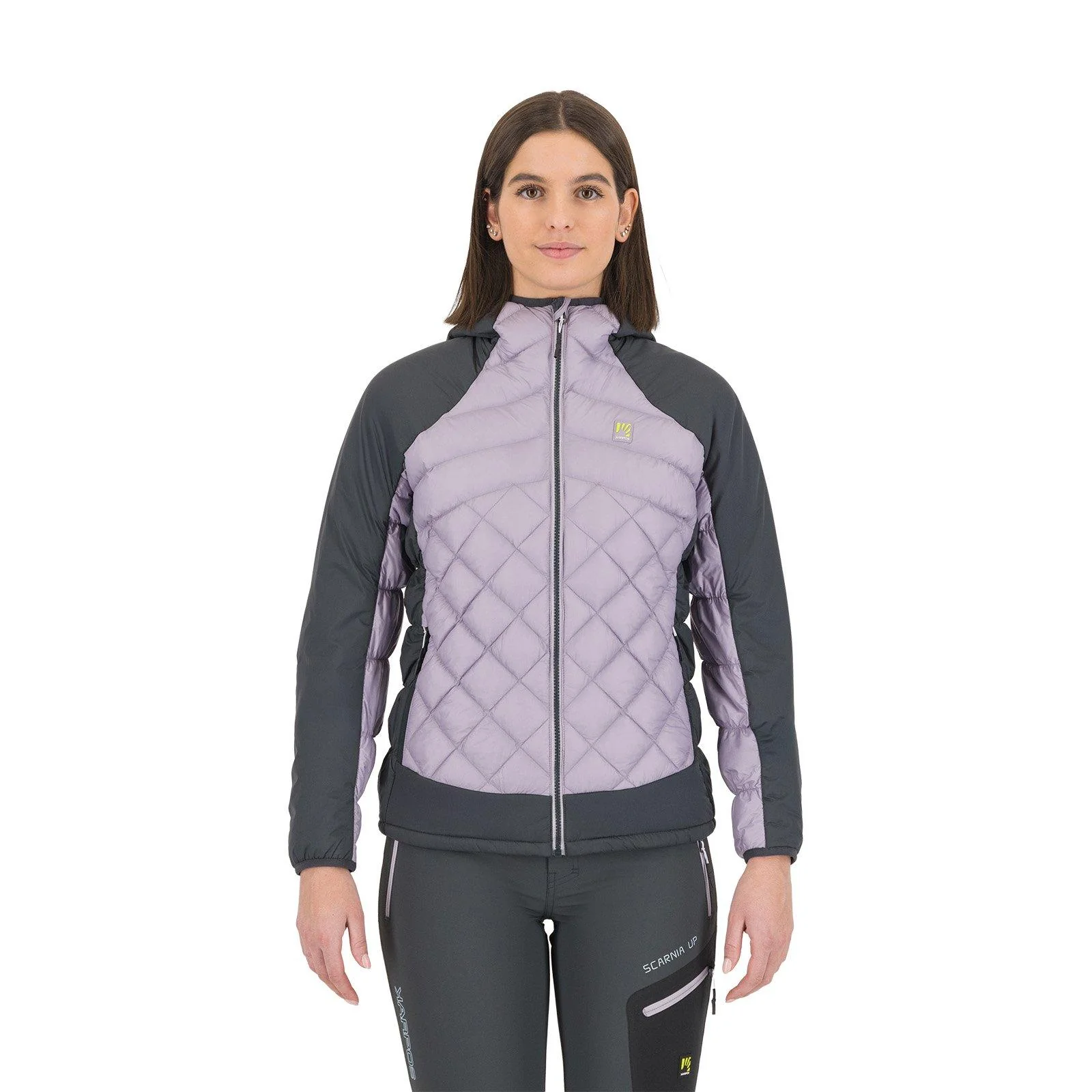 Women's Lastei Active Plus Jacket - Purple / Grey - Image 3