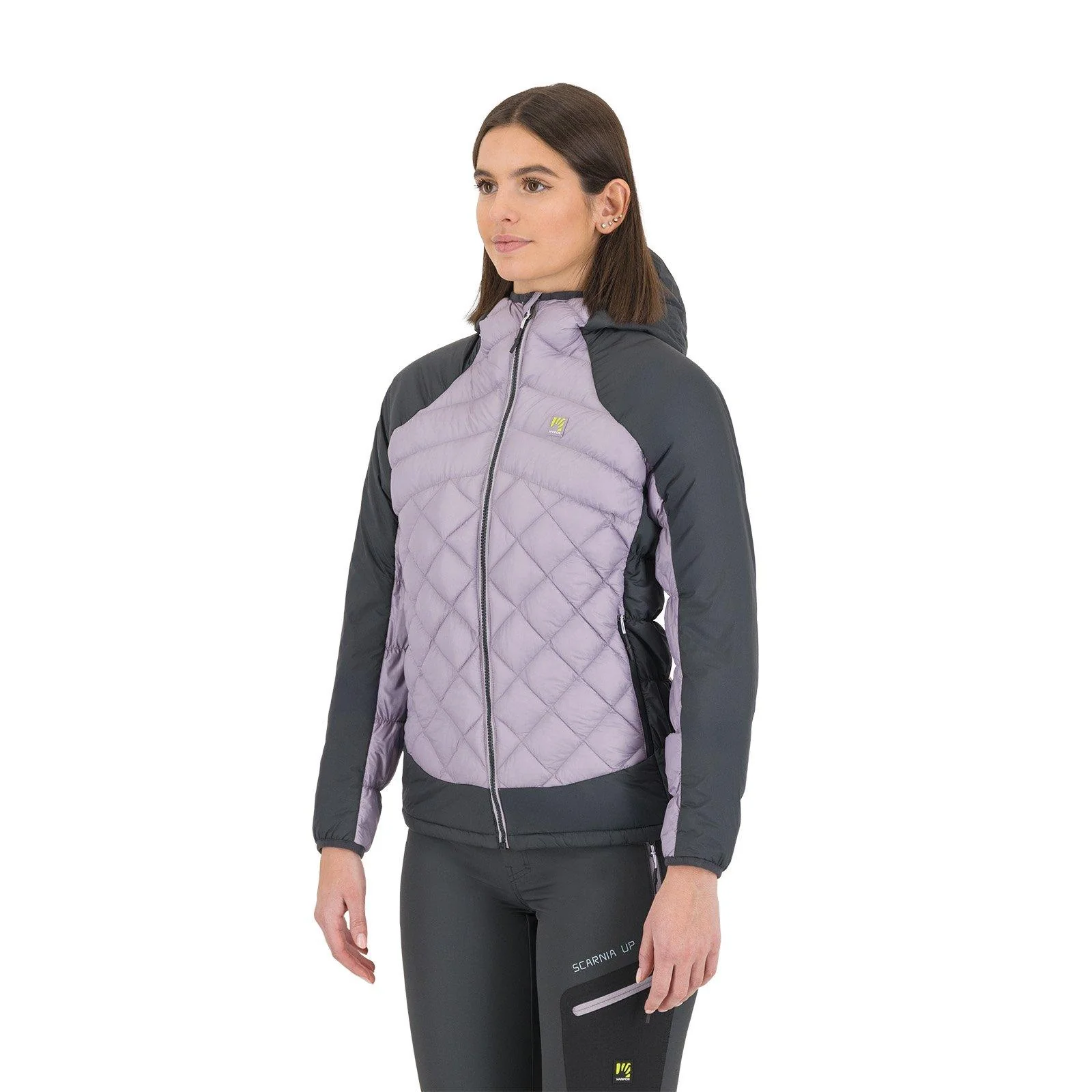 Women's Lastei Active Plus Jacket - Purple / Grey - Image 7