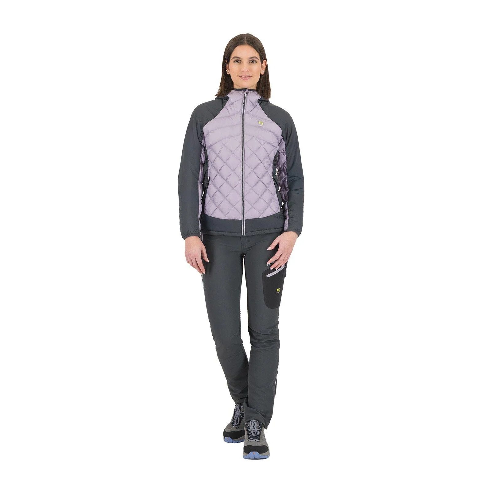Women's Lastei Active Plus Jacket - Purple / Grey - Image 8