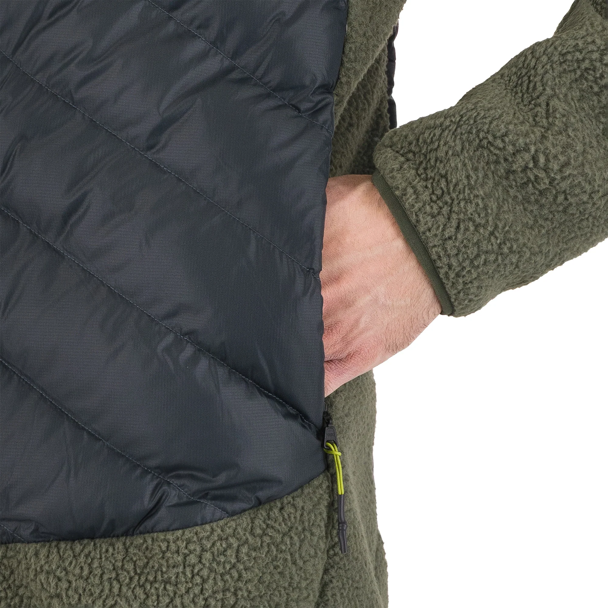 Men's Marmarole Retro Jacket - Grey / Green - Image 7