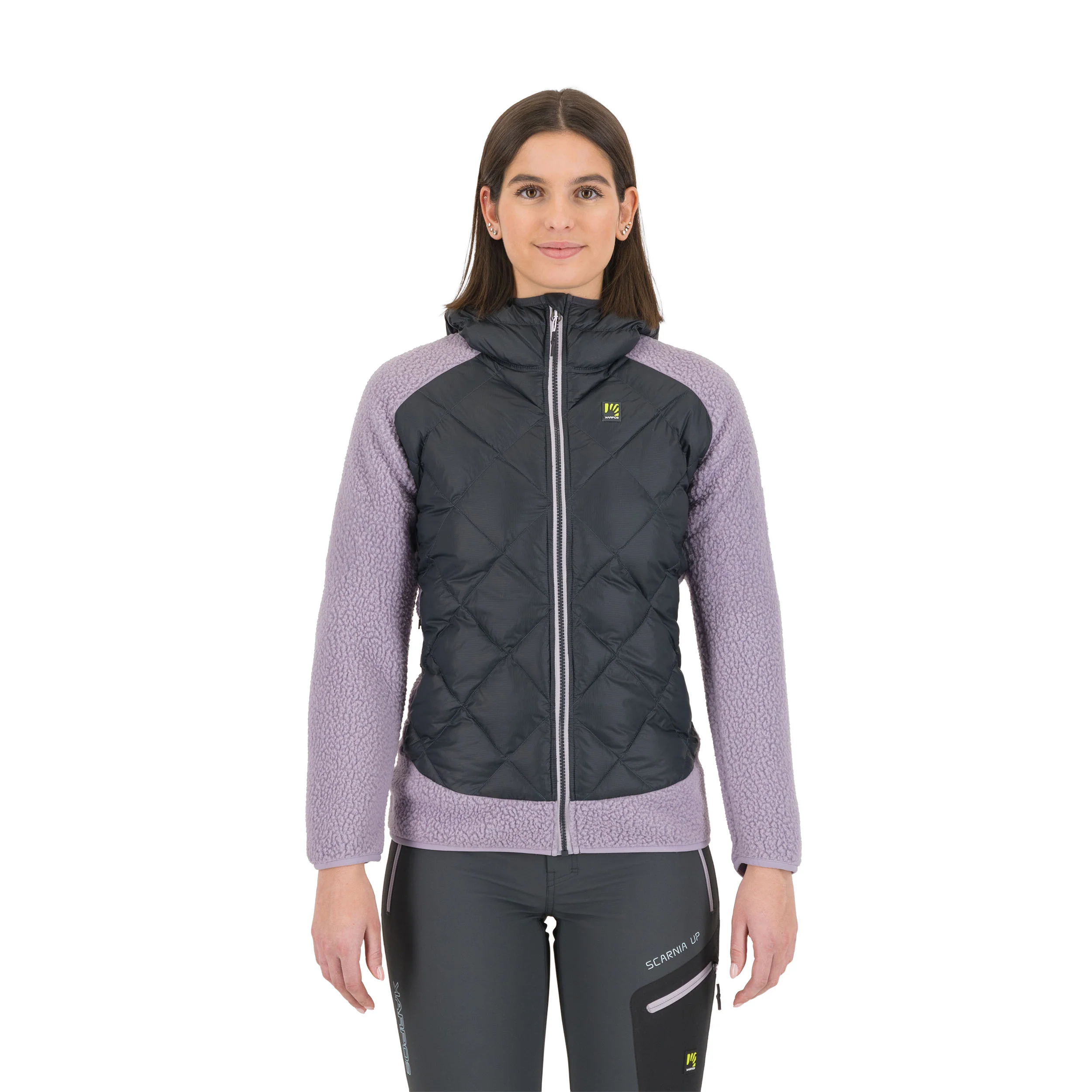Women's Marmarole Retro Jacket - Grey / Purple - Image 3